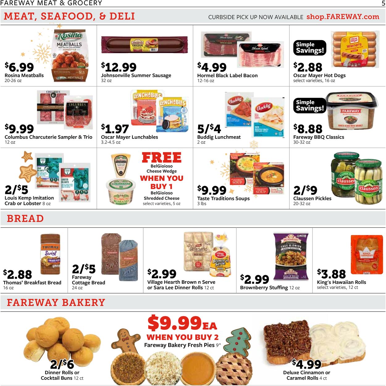 Catalogue Fareway from 12/15/2024