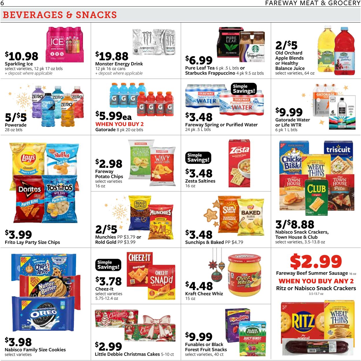 Catalogue Fareway from 12/15/2024