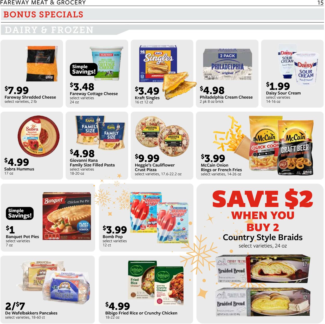 Catalogue Fareway from 12/15/2024