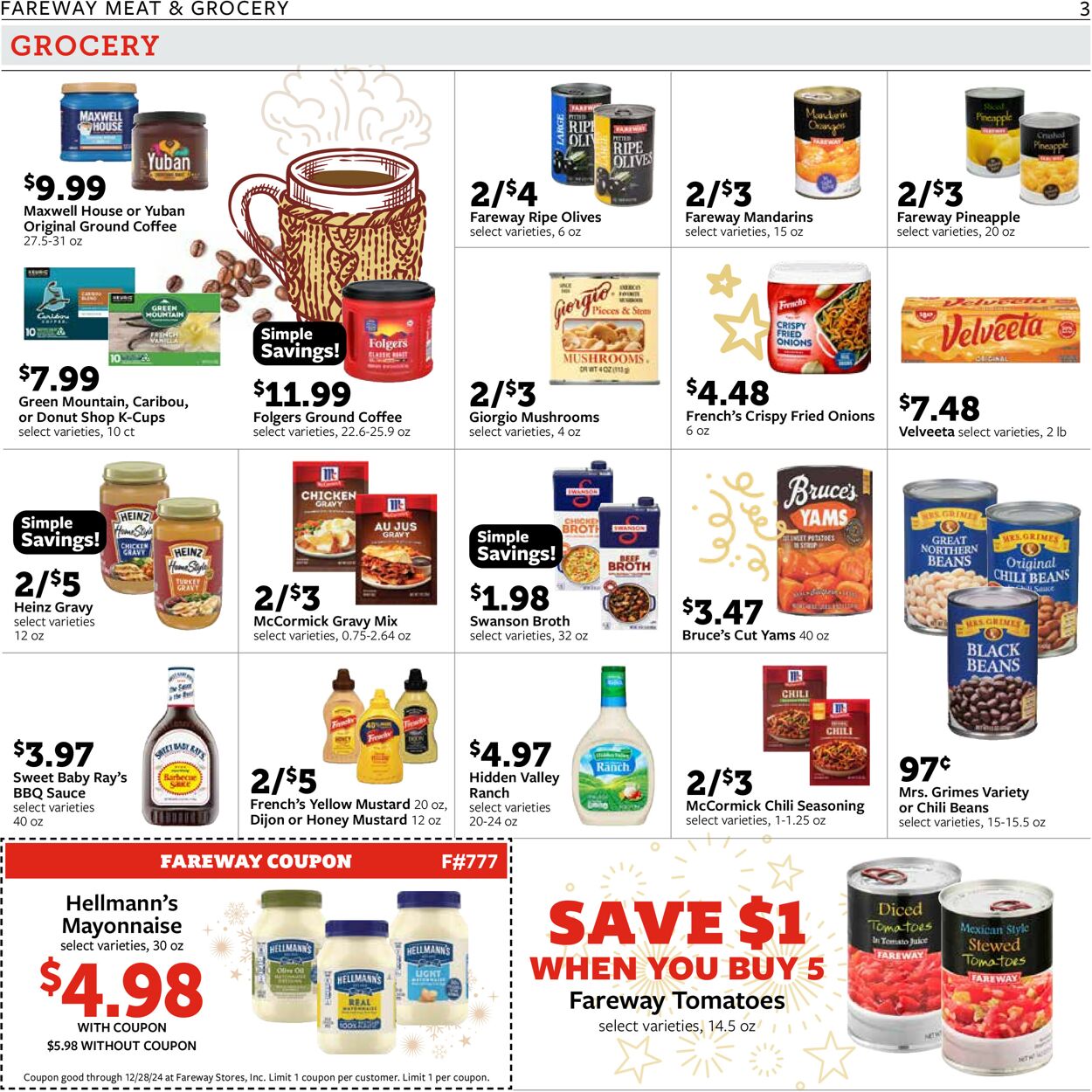 Catalogue Fareway from 12/22/2024