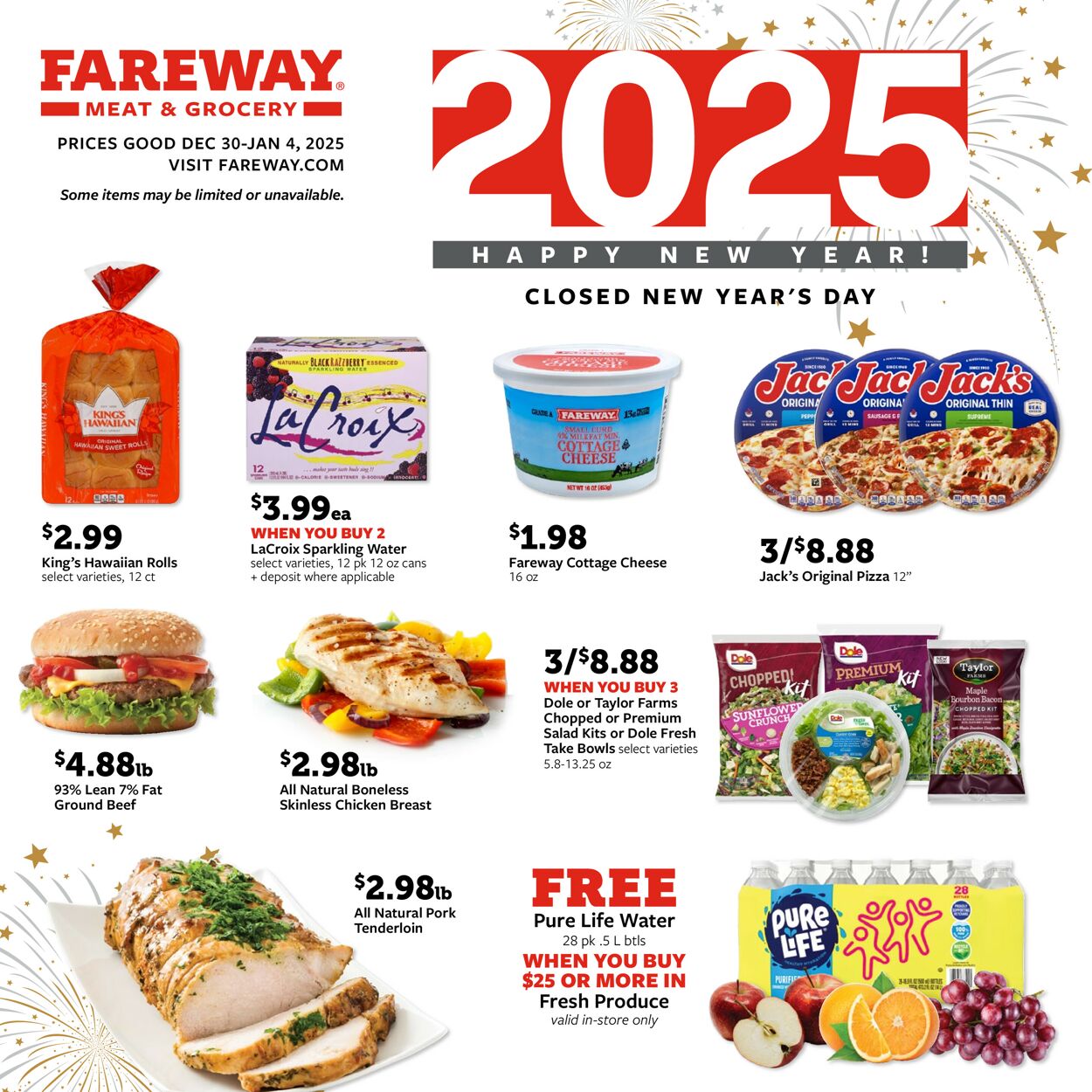 Catalogue Fareway from 12/29/2024