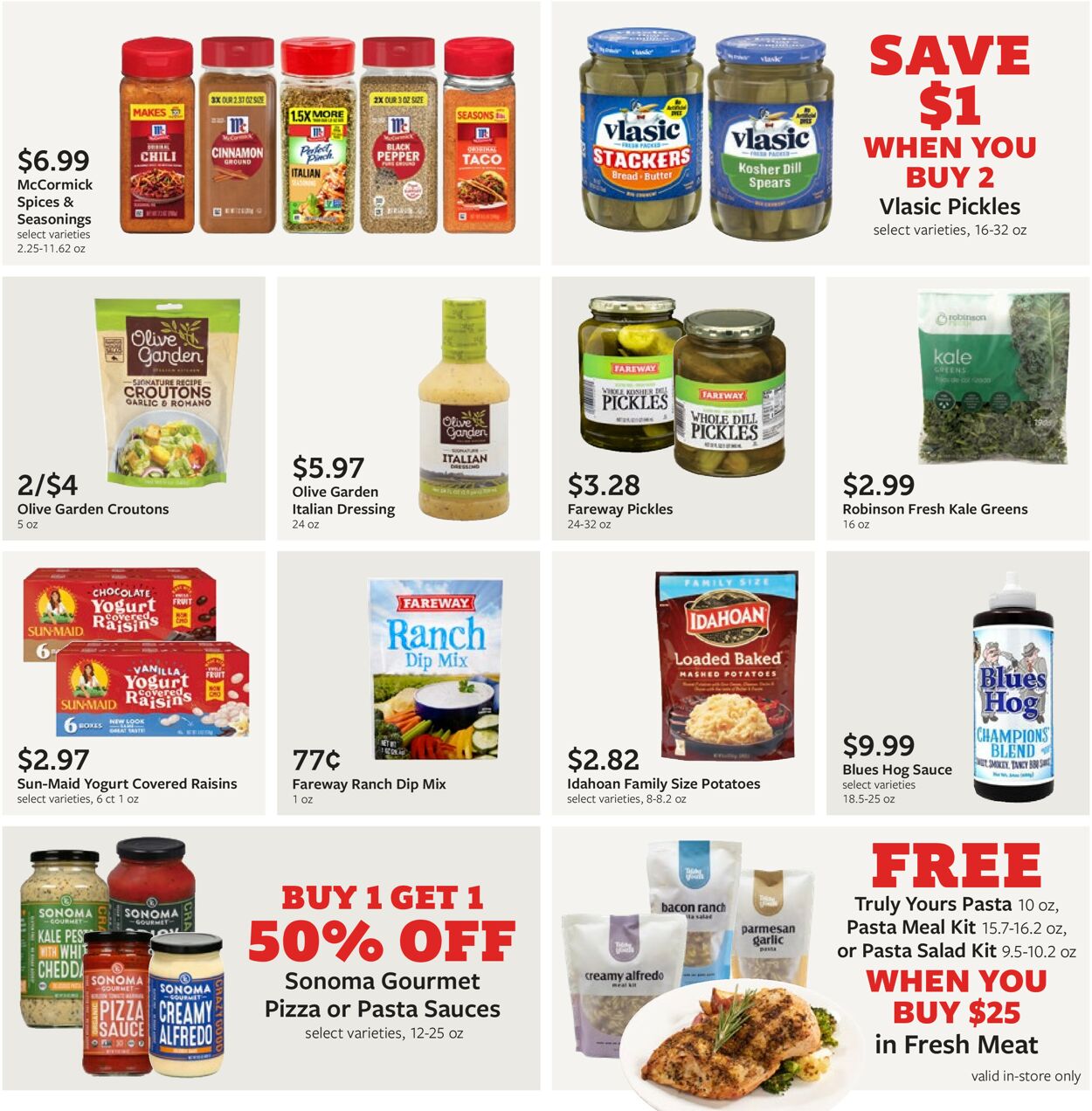 Catalogue Fareway from 12/29/2024