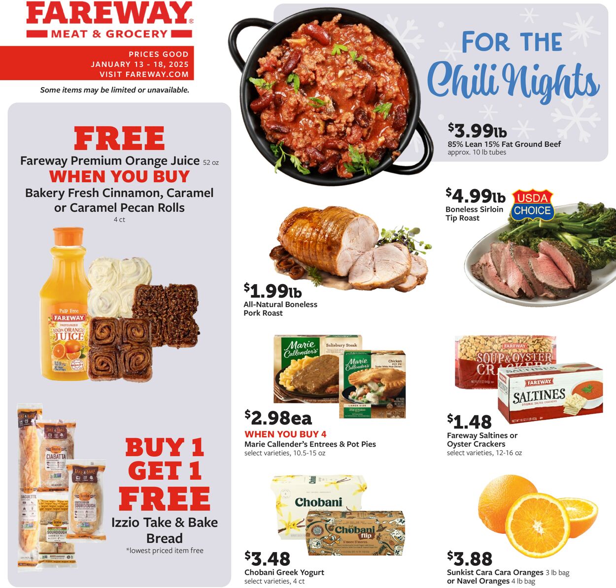 Catalogue Fareway from 01/12/2025