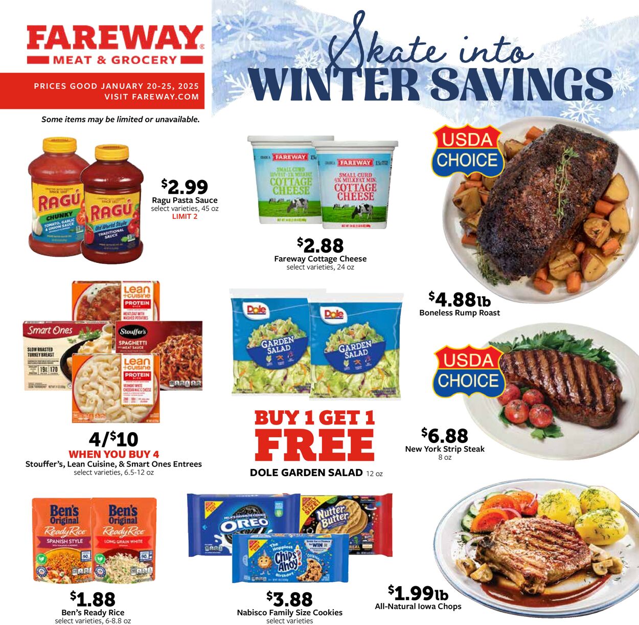 Catalogue Fareway from 01/19/2025