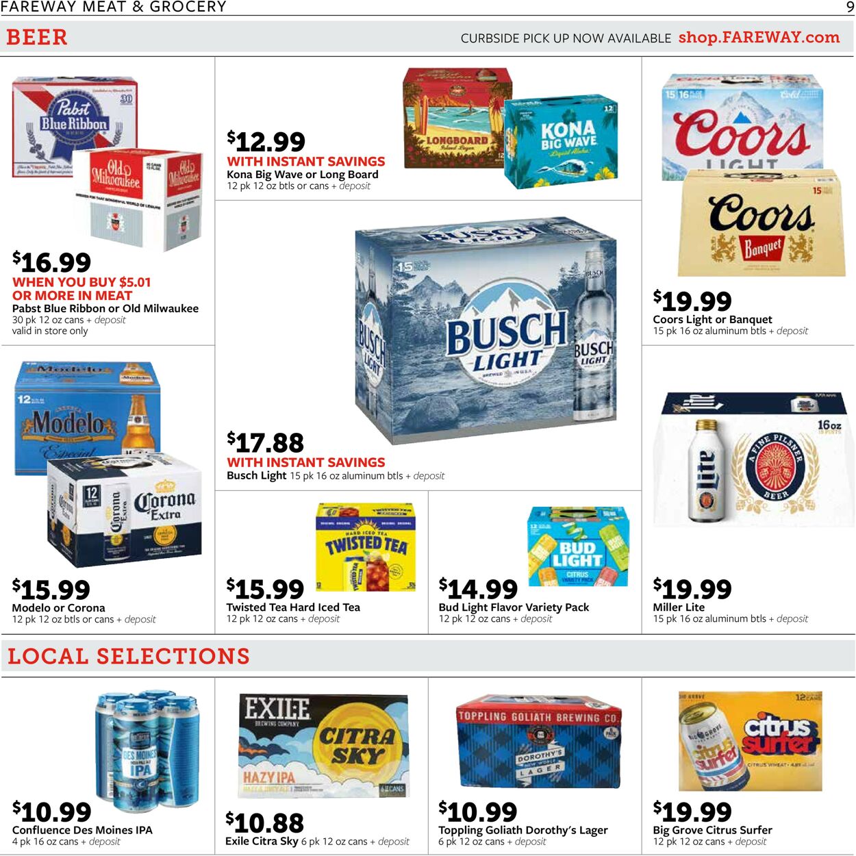 Catalogue Fareway from 01/19/2025