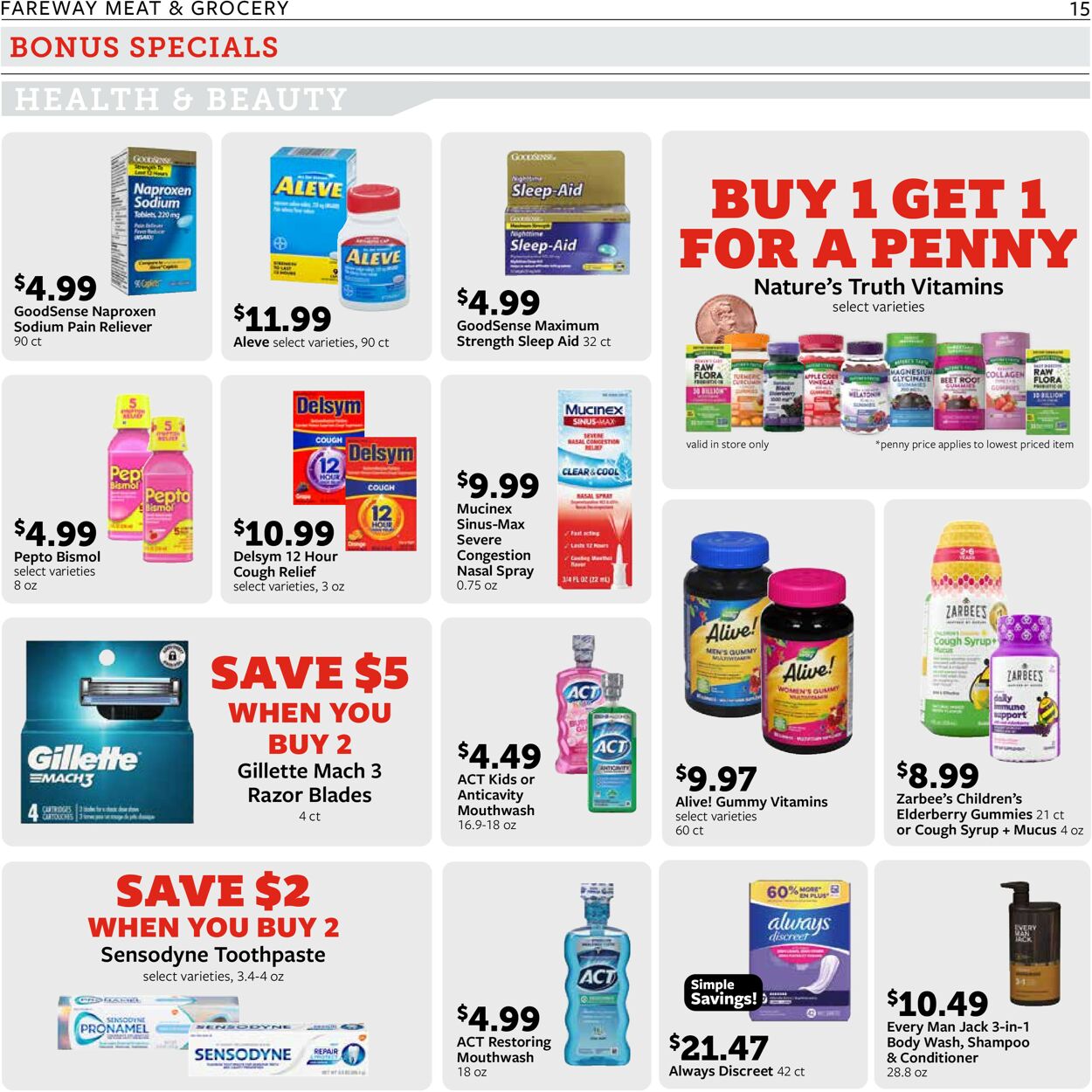 Catalogue Fareway from 01/19/2025