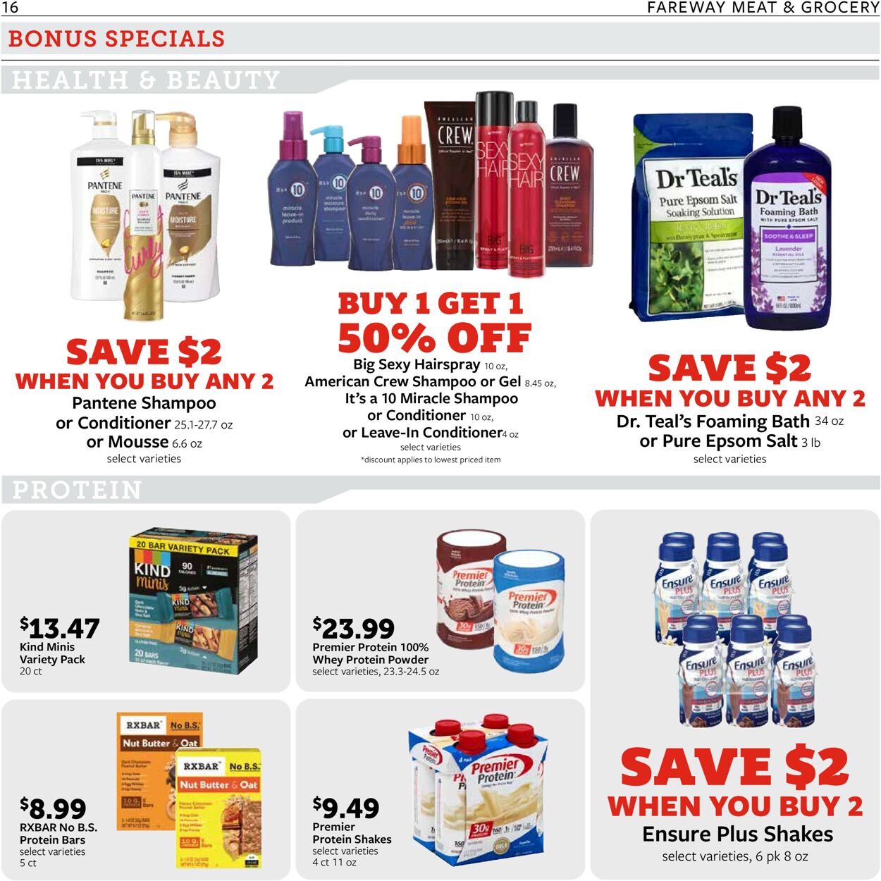 Catalogue Fareway from 01/19/2025