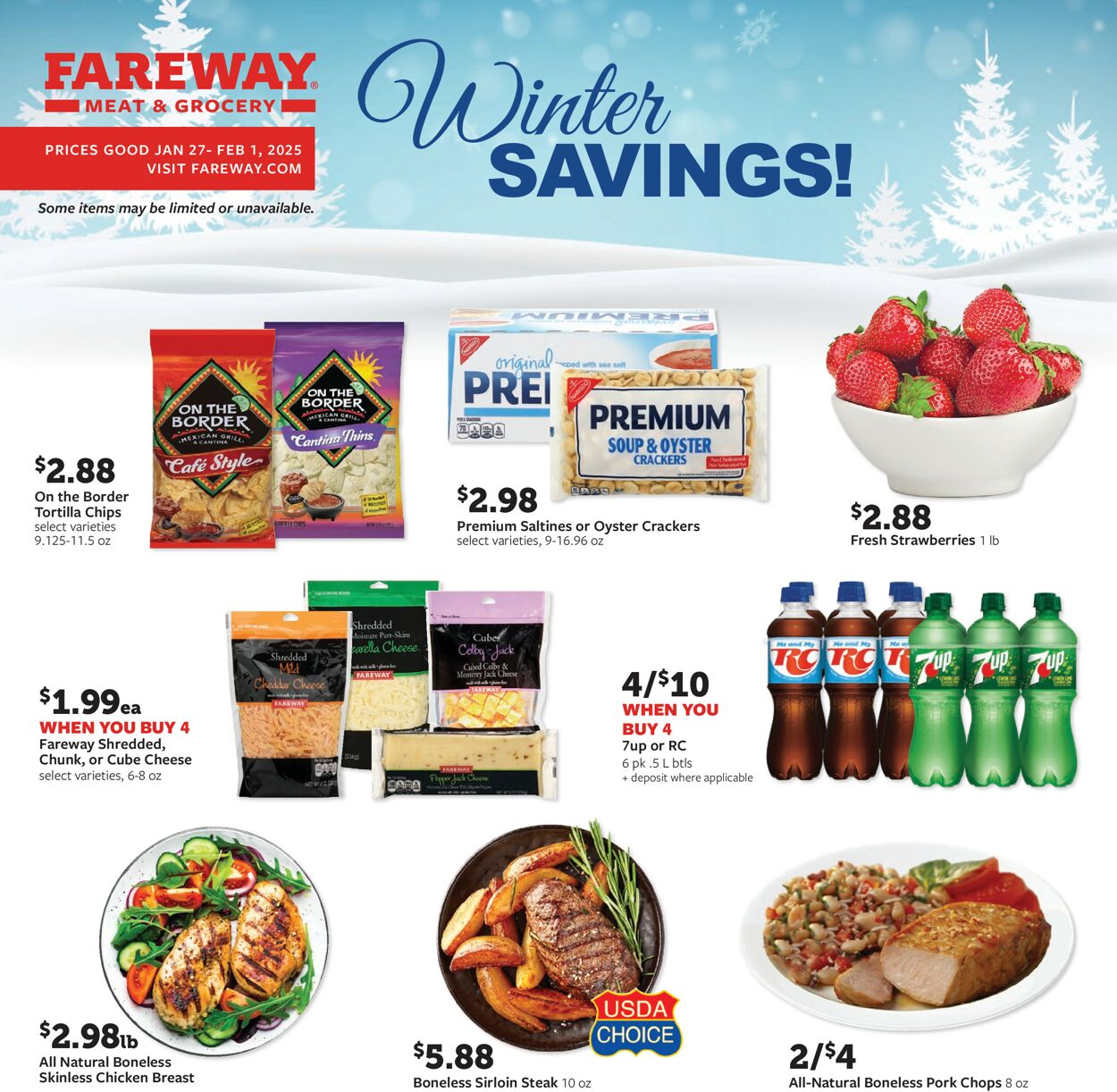 Catalogue Fareway from 01/26/2025