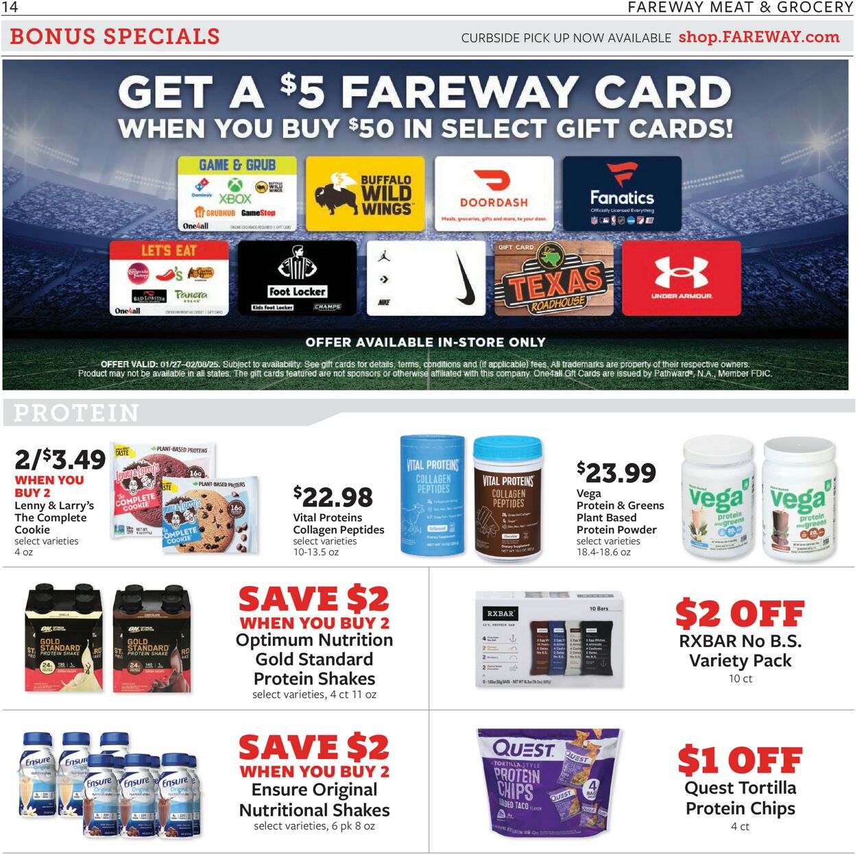 Catalogue Fareway from 01/26/2025