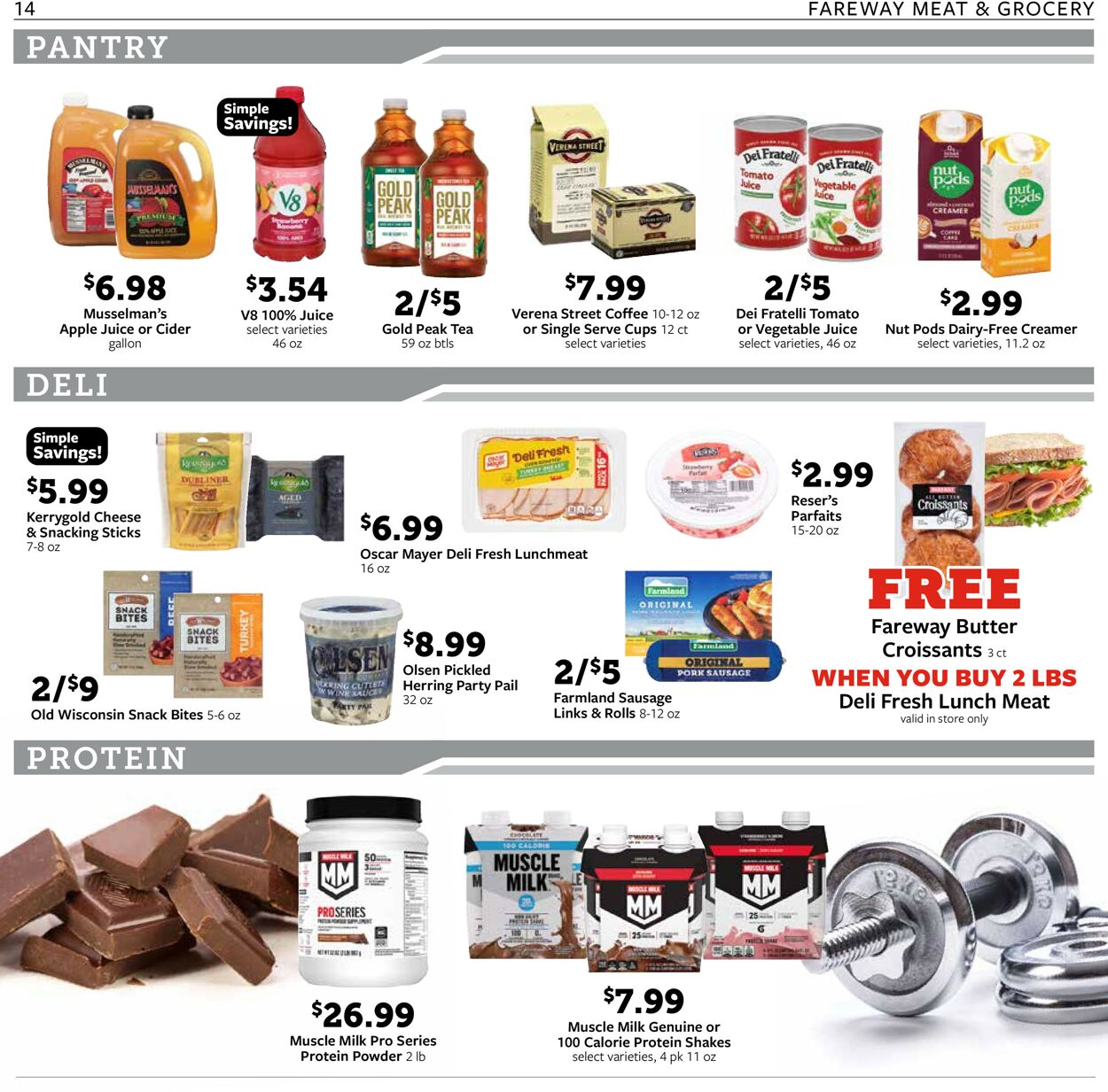 Catalogue Fareway from 03/16/2025