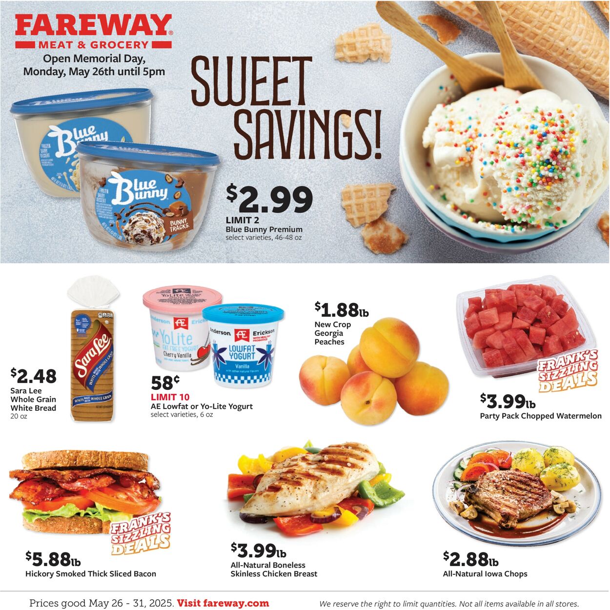 Catalogue Fareway from 05/25/2025