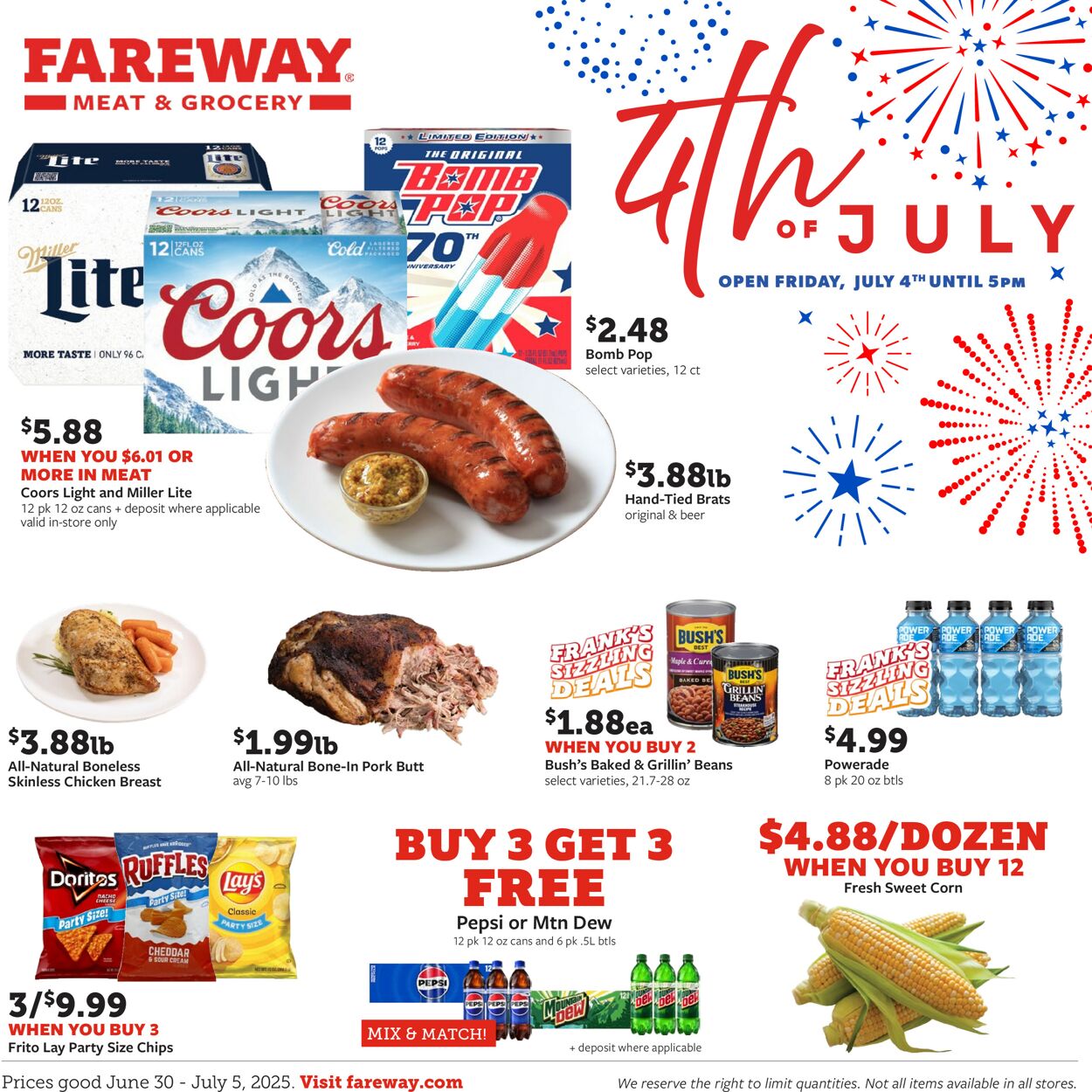 Catalogue Fareway from 06/29/2025