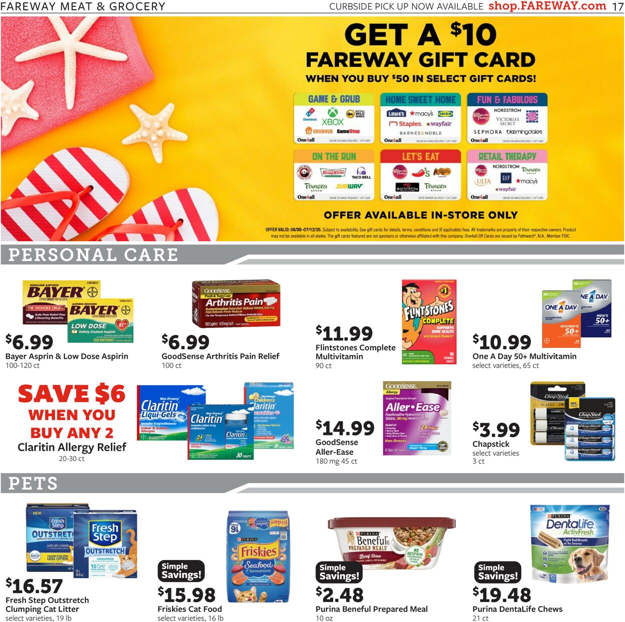Catalogue Fareway from 06/29/2025