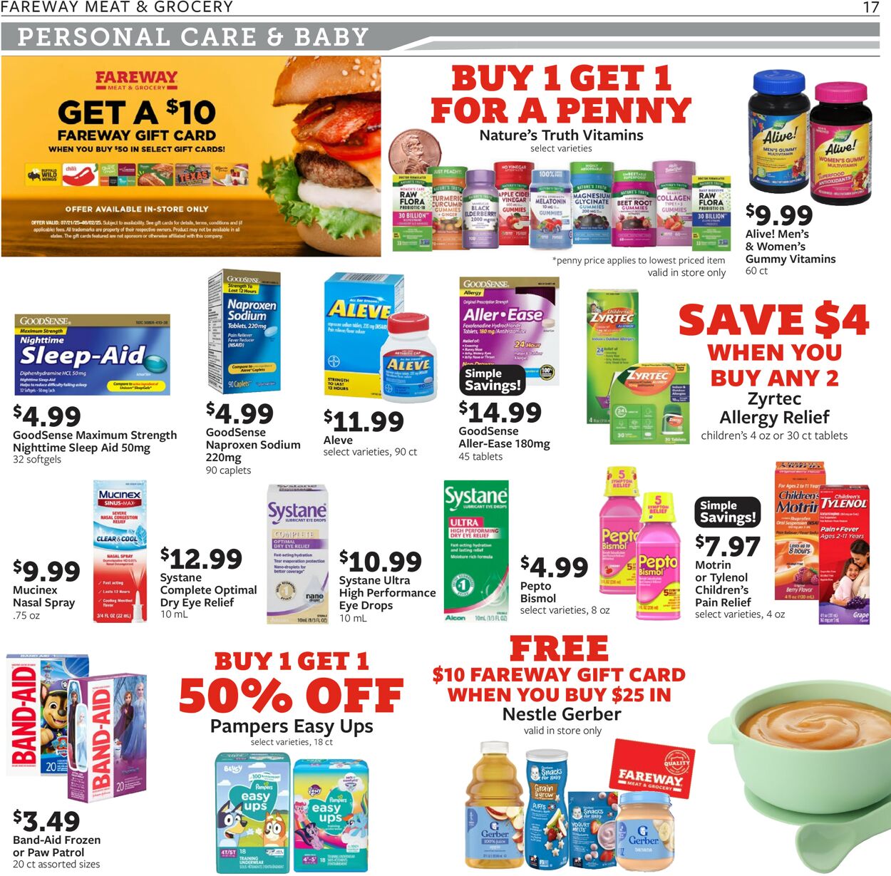 Catalogue Fareway from 07/20/2025