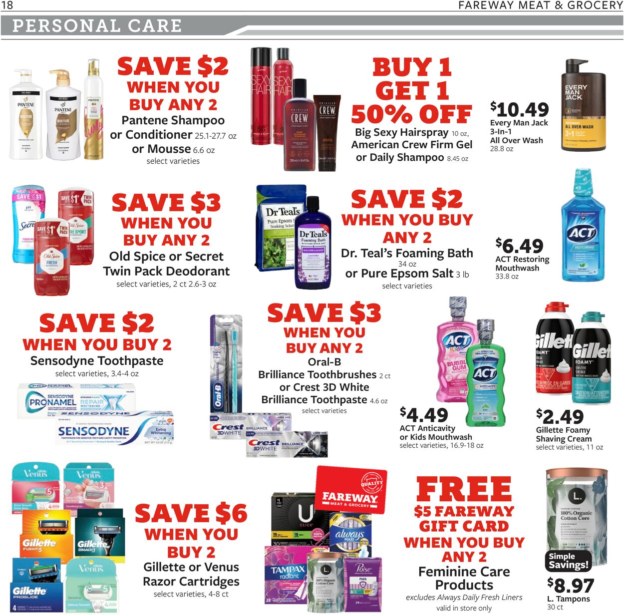 Catalogue Fareway from 07/20/2025