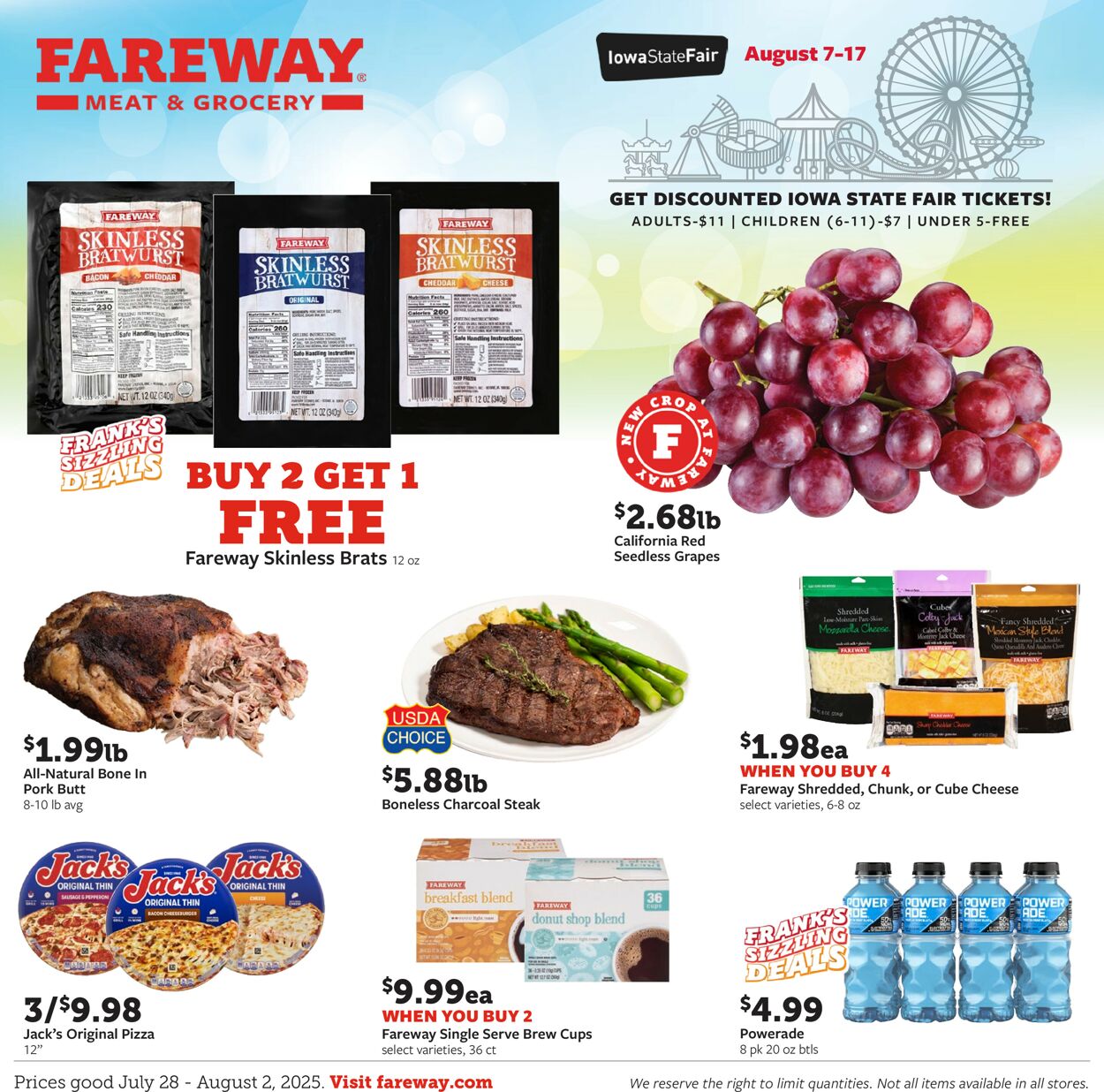 Catalogue Fareway from 07/27/2025