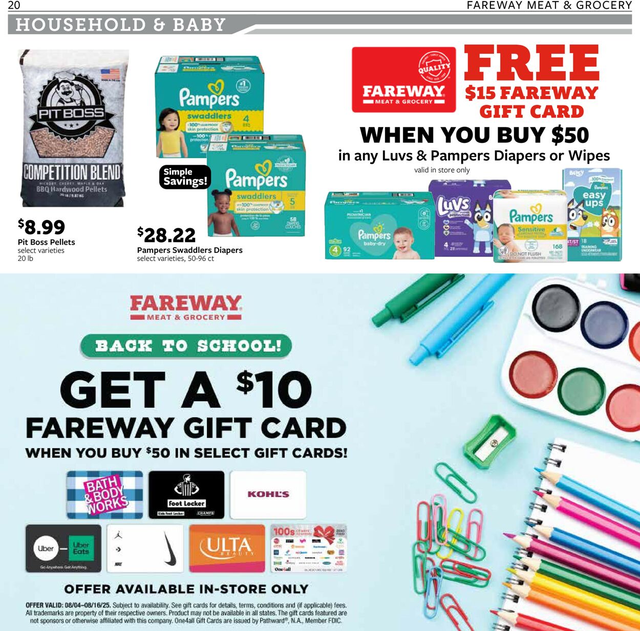 Catalogue Fareway from 08/10/2025