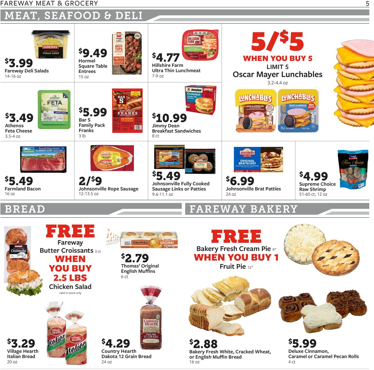 Catalogue Fareway from 08/17/2025
