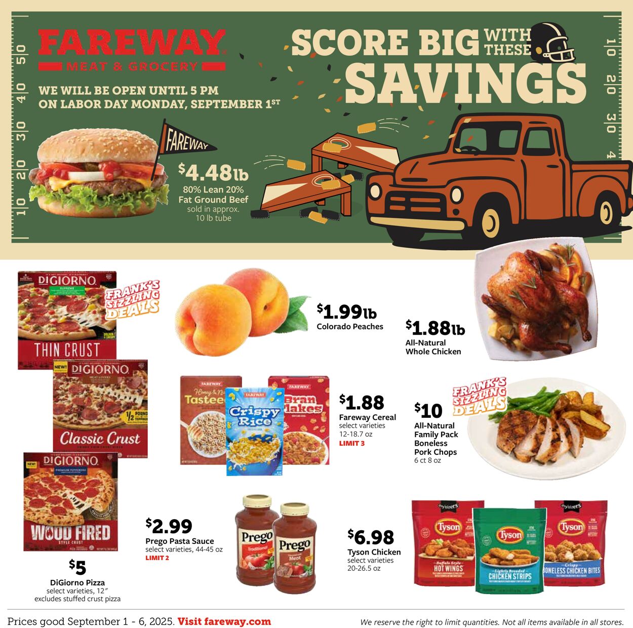Catalogue Fareway from 08/31/2025