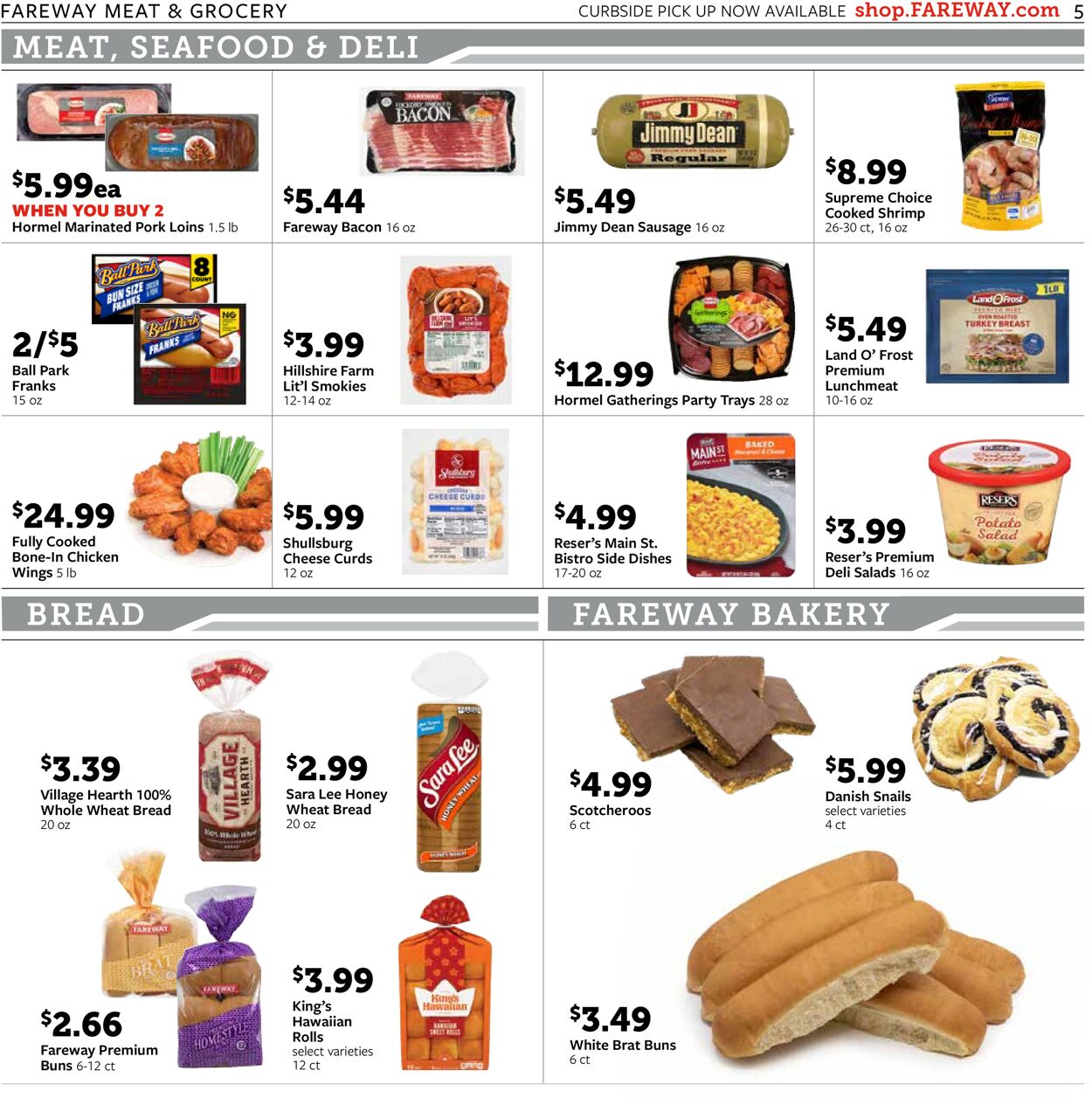 Catalogue Fareway from 08/31/2025
