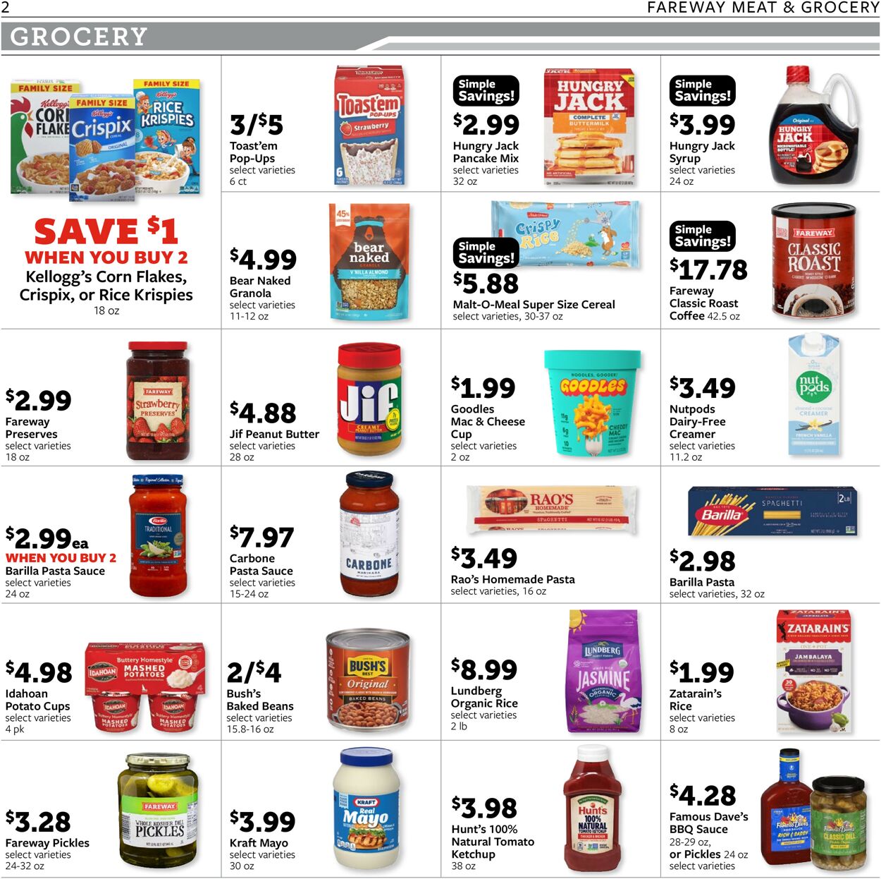 Catalogue Fareway from 09/07/2025