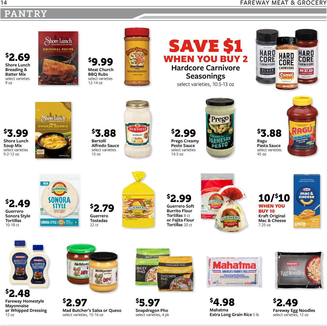 Catalogue Fareway from 09/07/2025