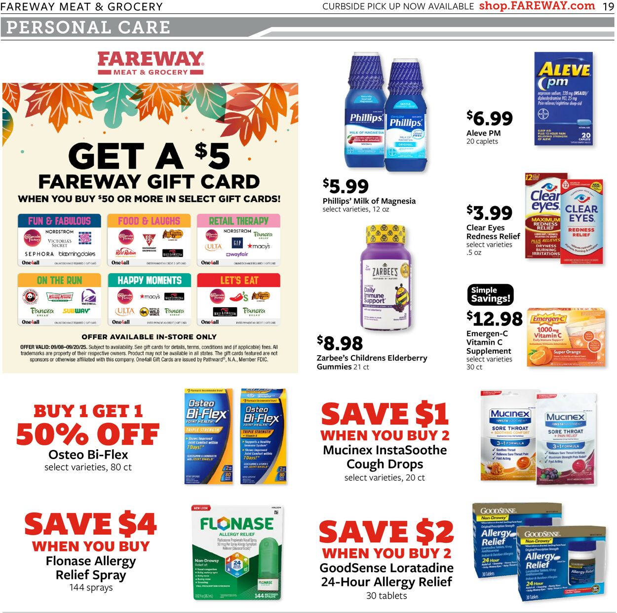 Catalogue Fareway from 09/07/2025