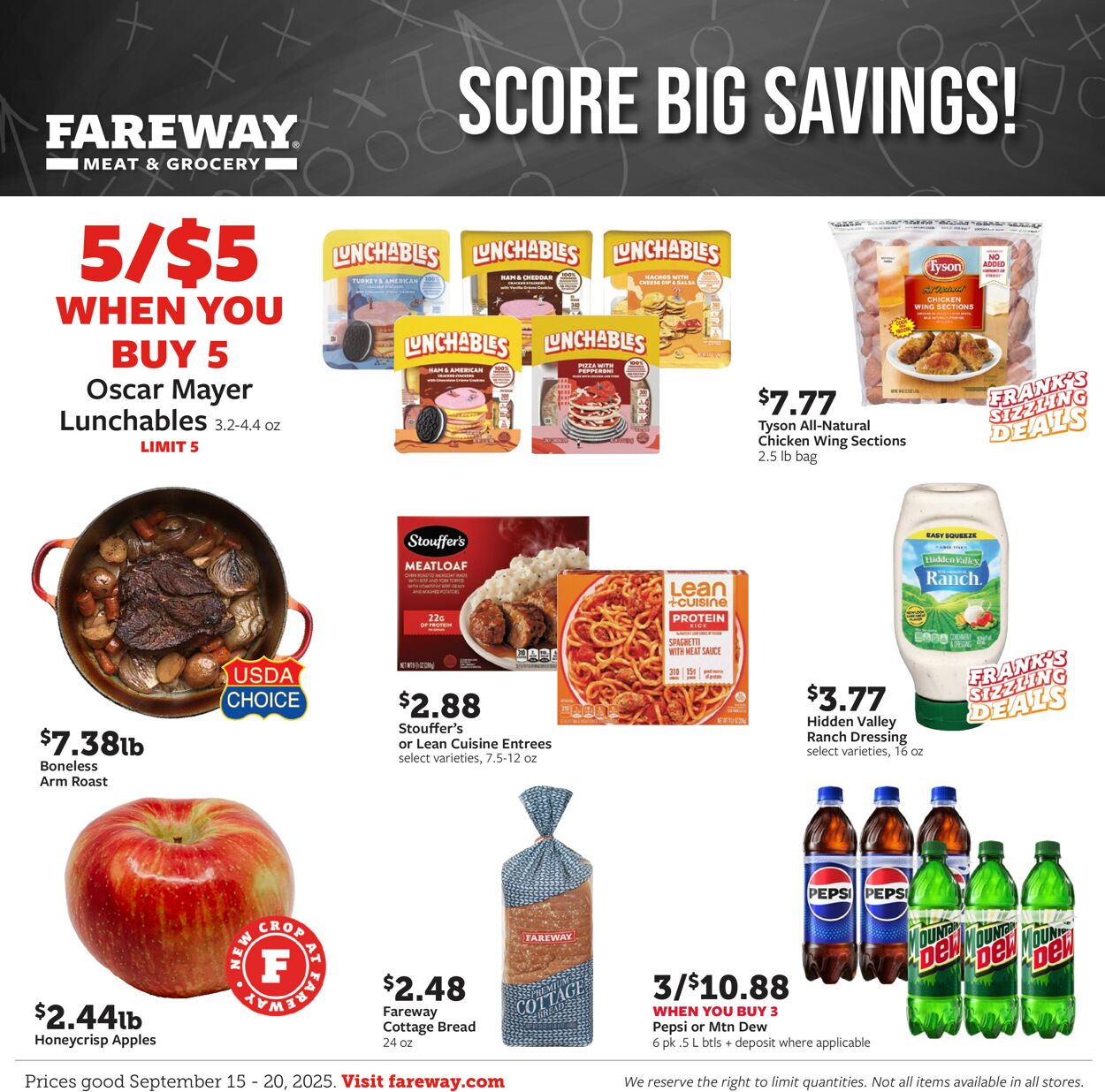 Catalogue Fareway from 09/14/2025