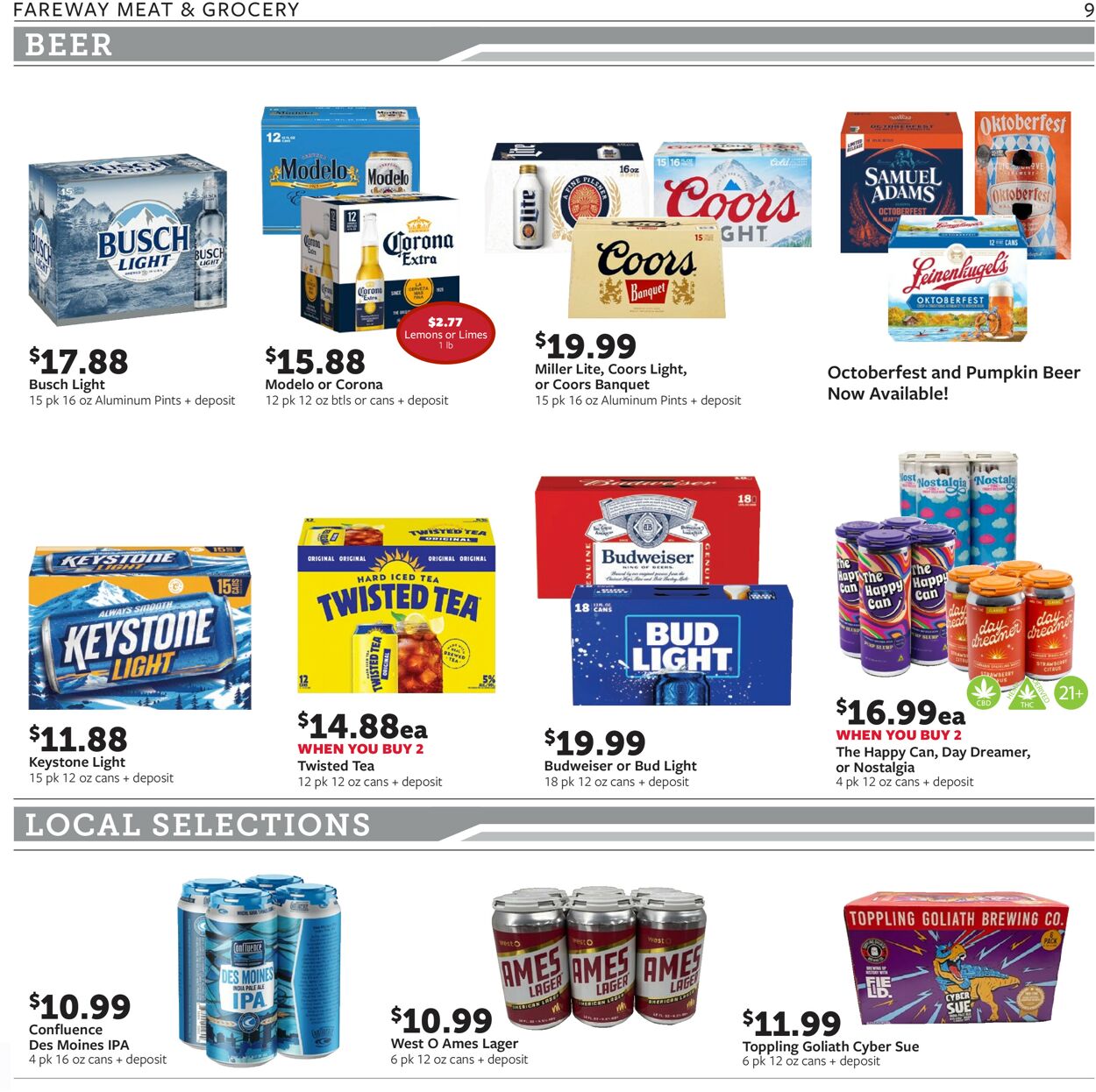 Catalogue Fareway from 09/14/2025