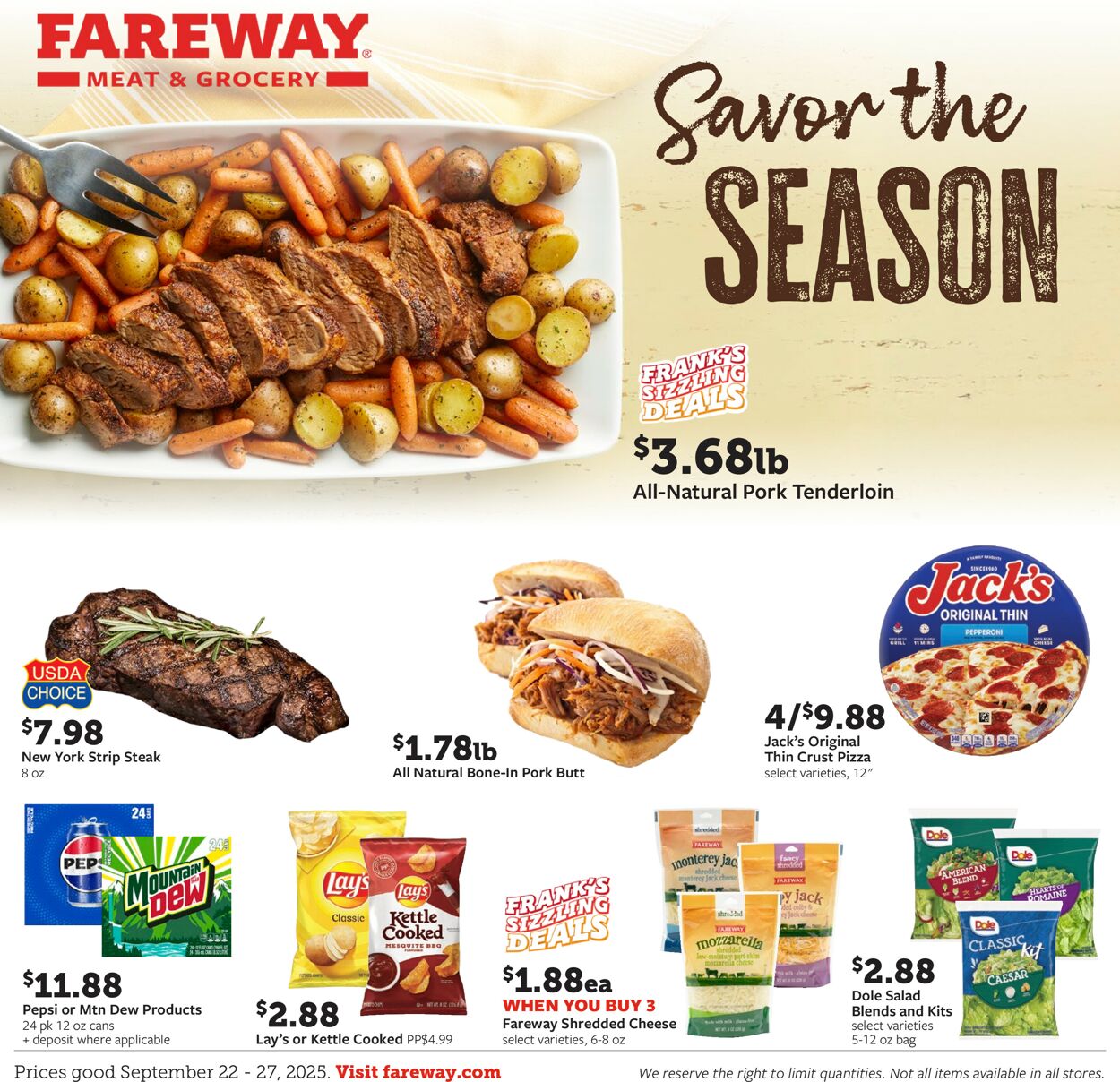 Catalogue Fareway from 09/21/2025
