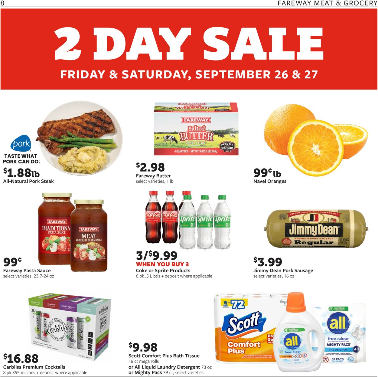 Catalogue Fareway from 09/21/2025