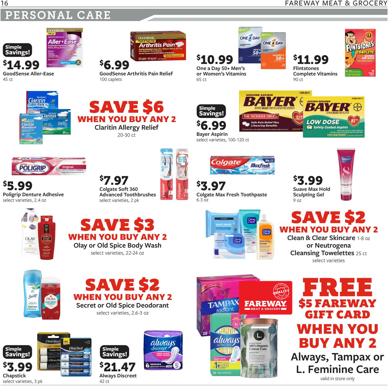 Catalogue Fareway from 09/21/2025