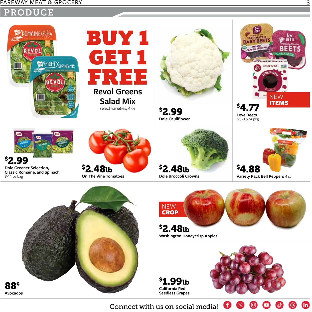 Catalogue Fareway from 09/28/2025