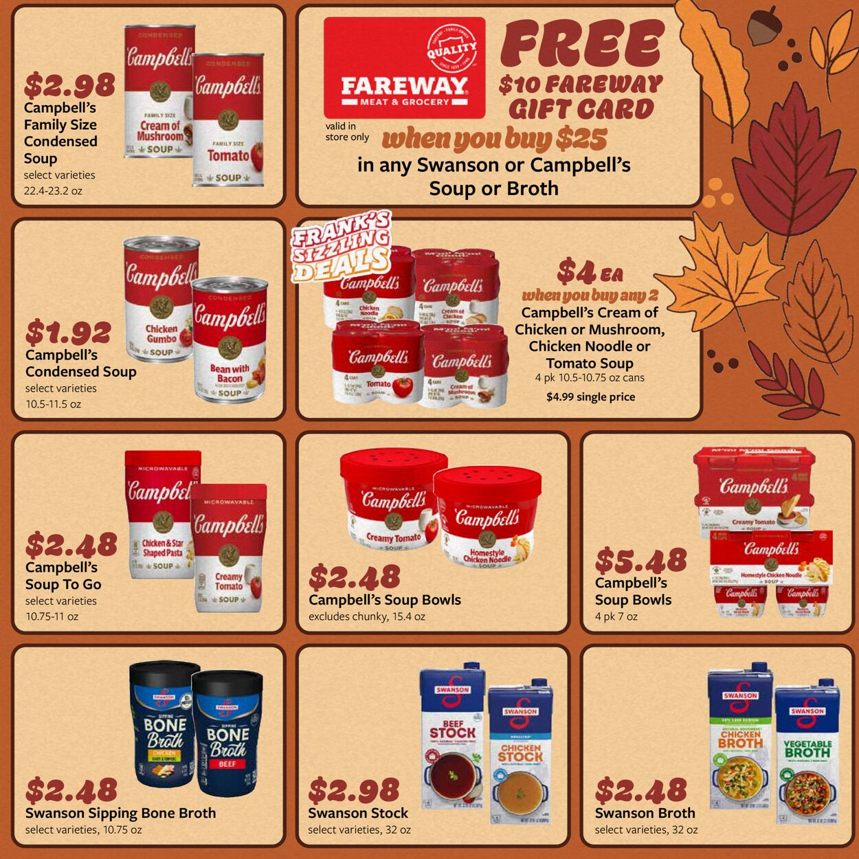 Catalogue Fareway from 09/28/2025