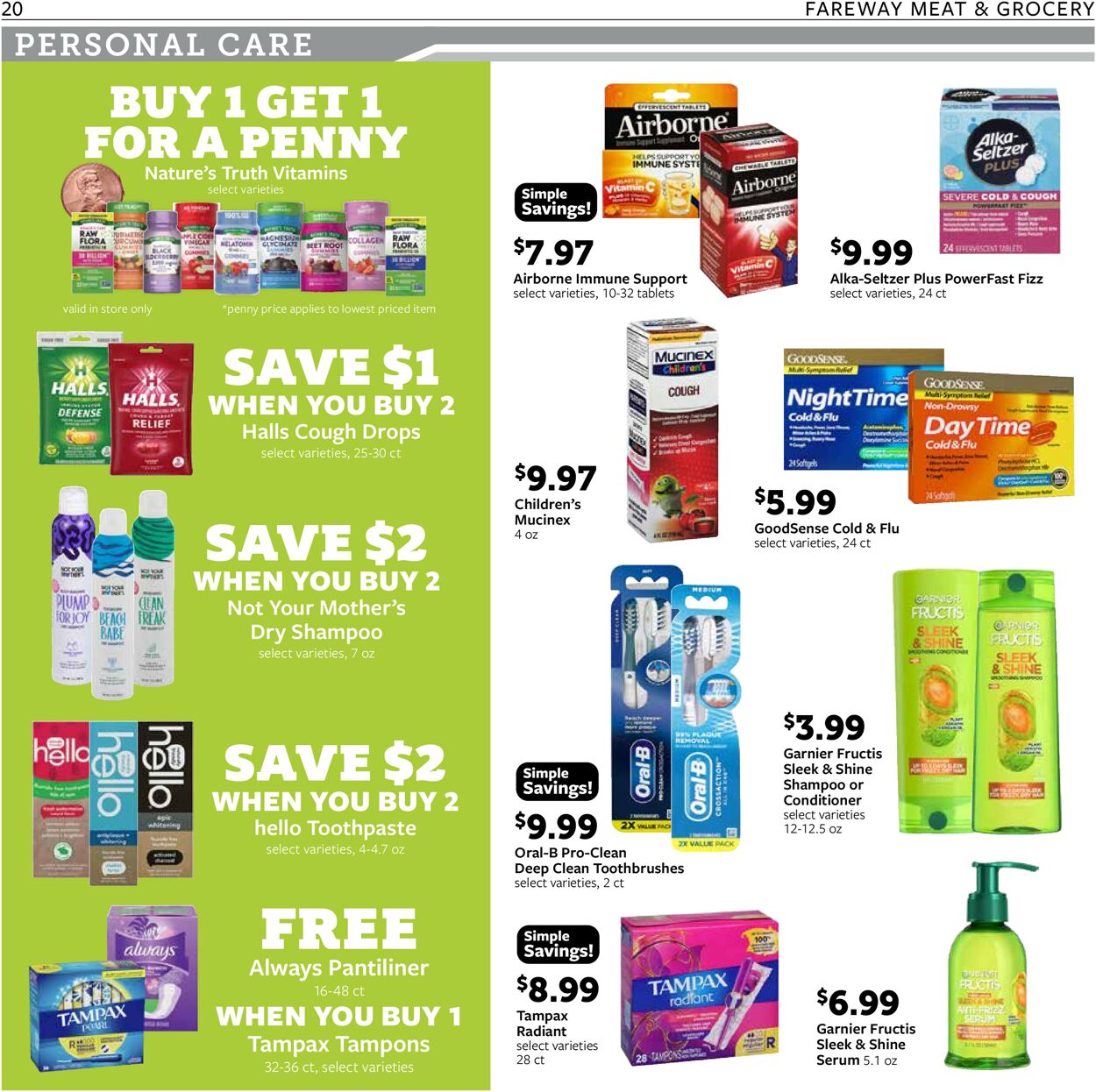 Catalogue Fareway from 09/28/2025