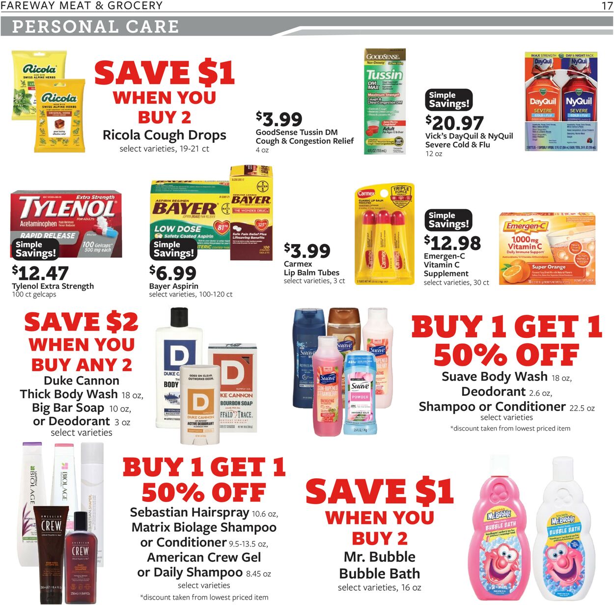 Catalogue Fareway from 10/12/2025