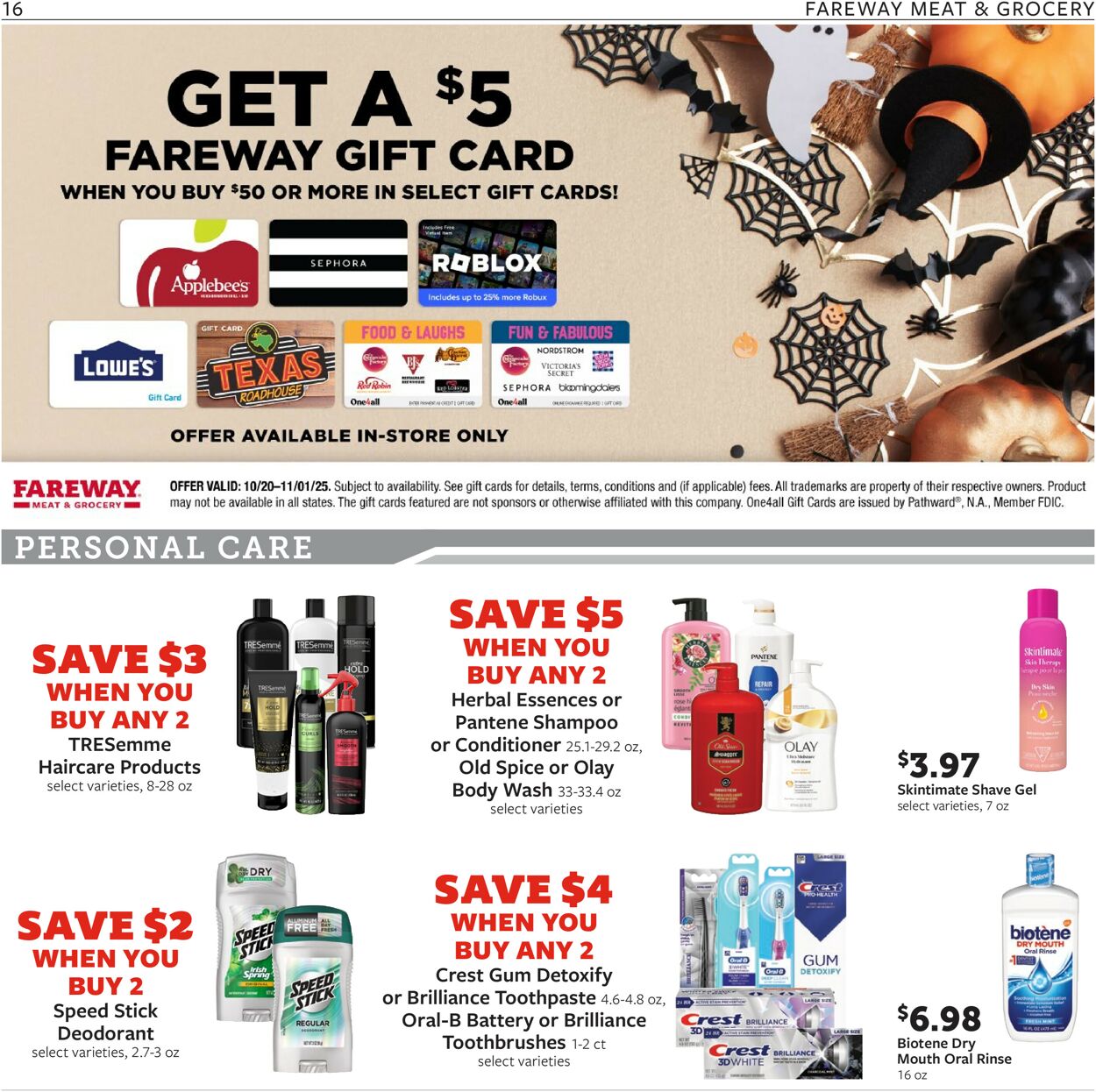 Catalogue Fareway from 10/19/2025