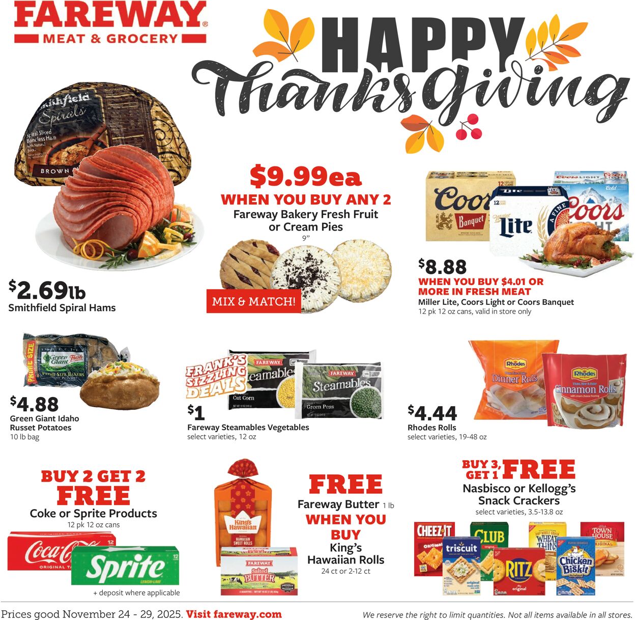 Catalogue Fareway from 11/23/2025