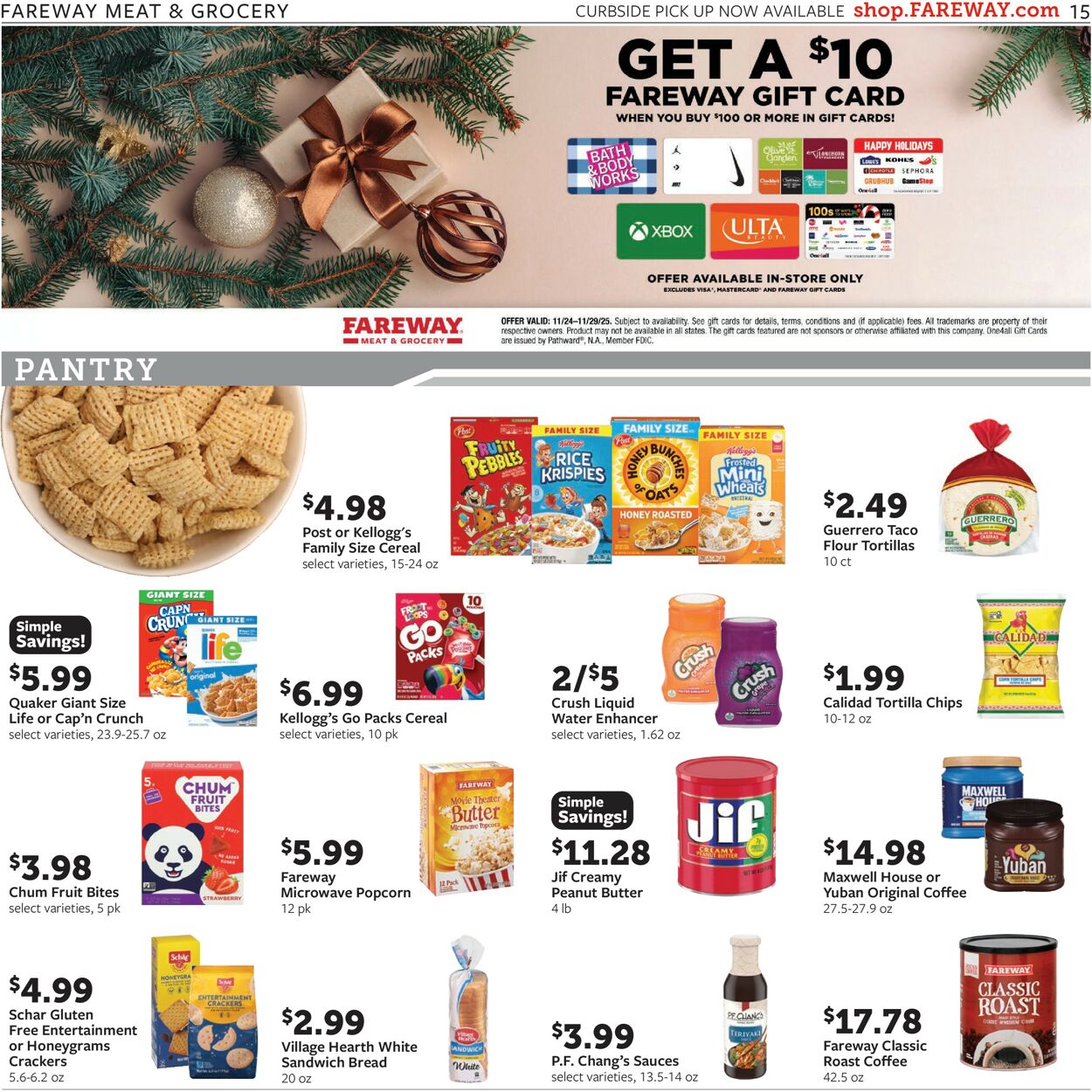 Catalogue Fareway from 11/23/2025