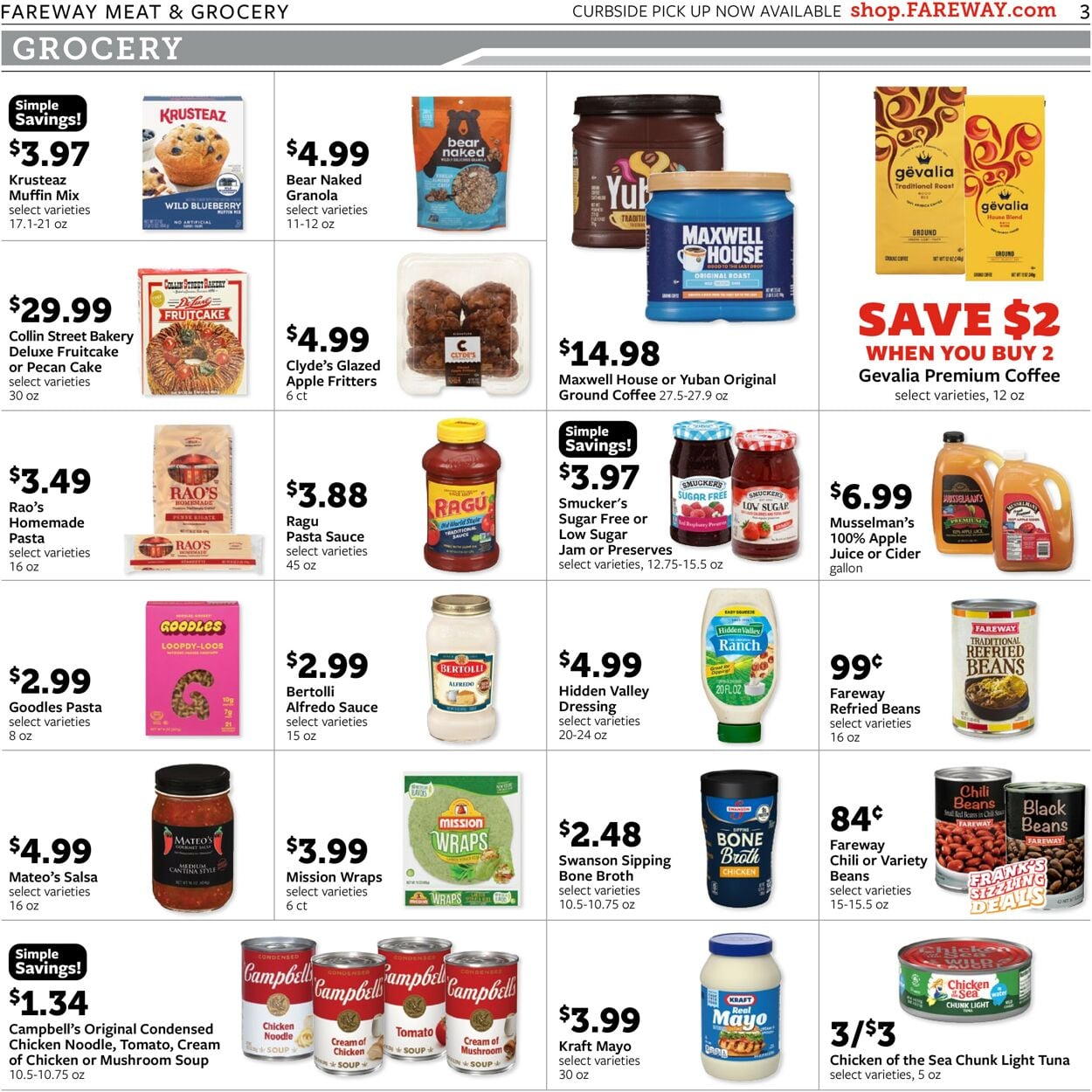 Catalogue Fareway from 12/07/2025