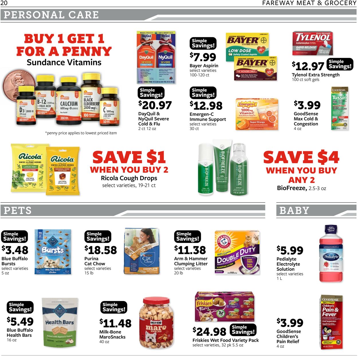 Catalogue Fareway from 12/07/2025