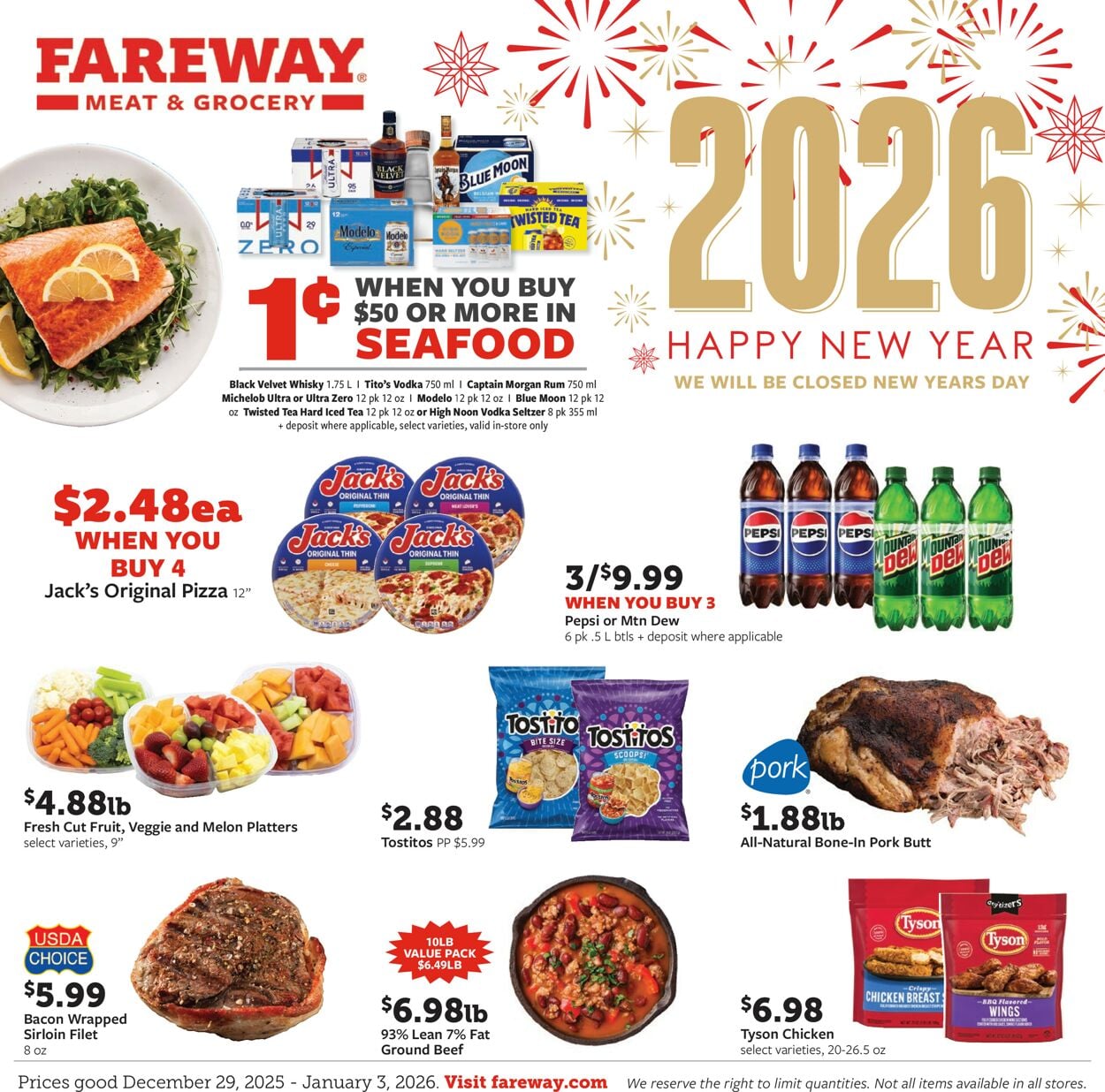 Catalogue Fareway from 12/28/2025
