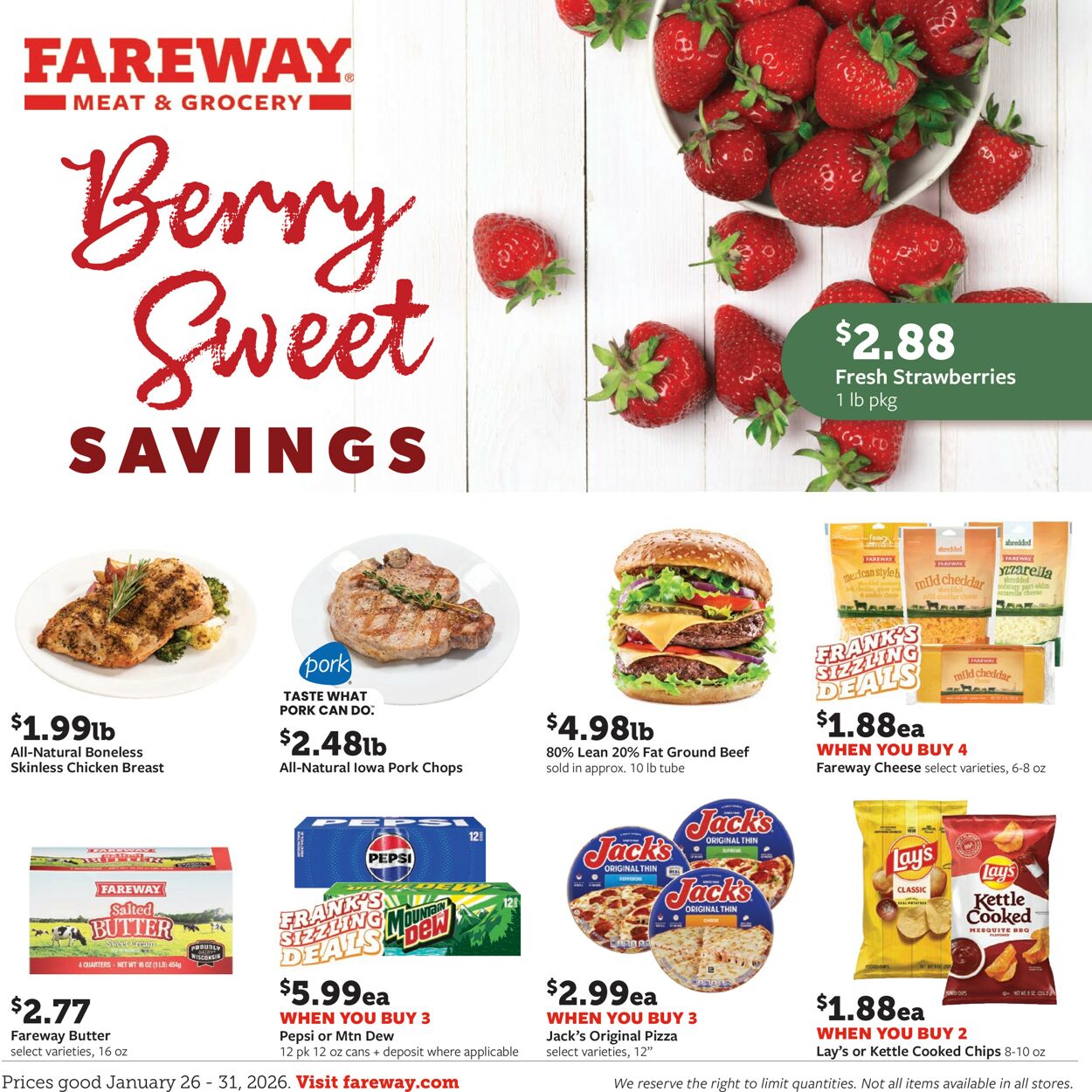 Catalogue Fareway from 01/25/2026