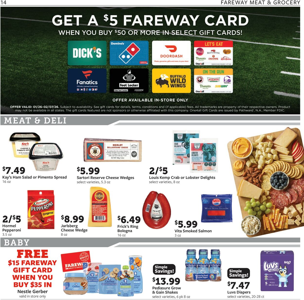 Catalogue Fareway from 01/25/2026