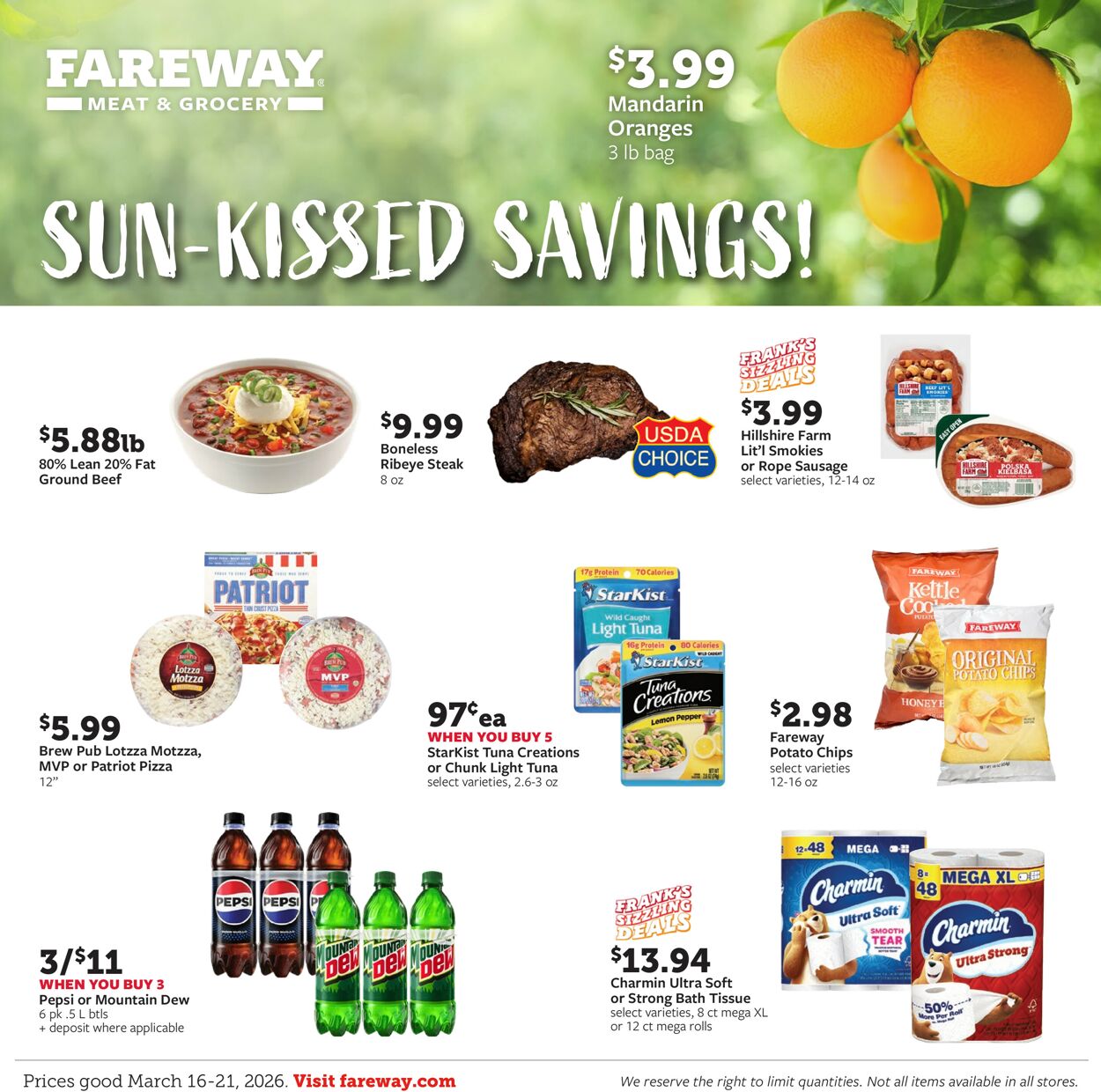 Catalogue Fareway from 03/15/2026