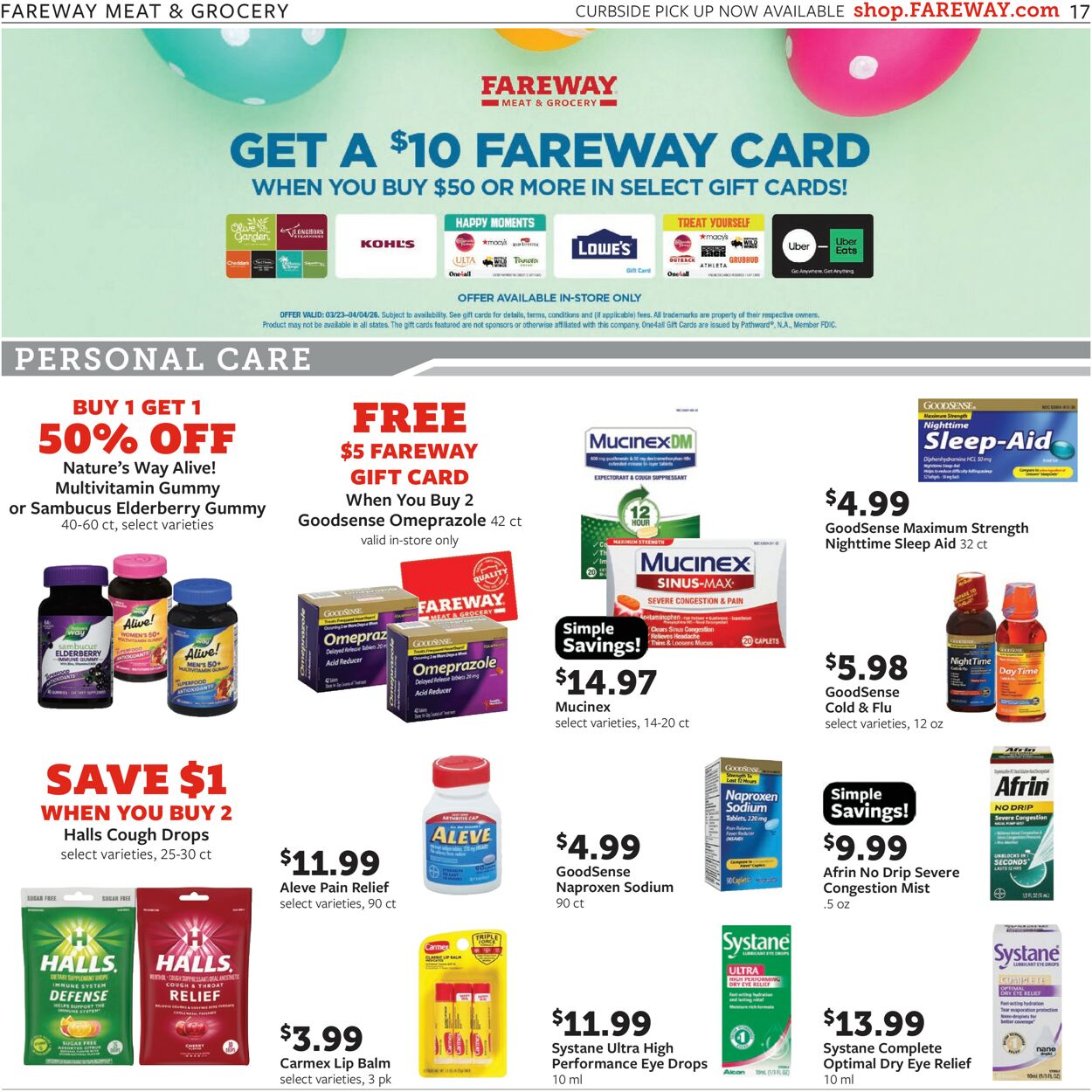 Catalogue Fareway from 03/22/2026