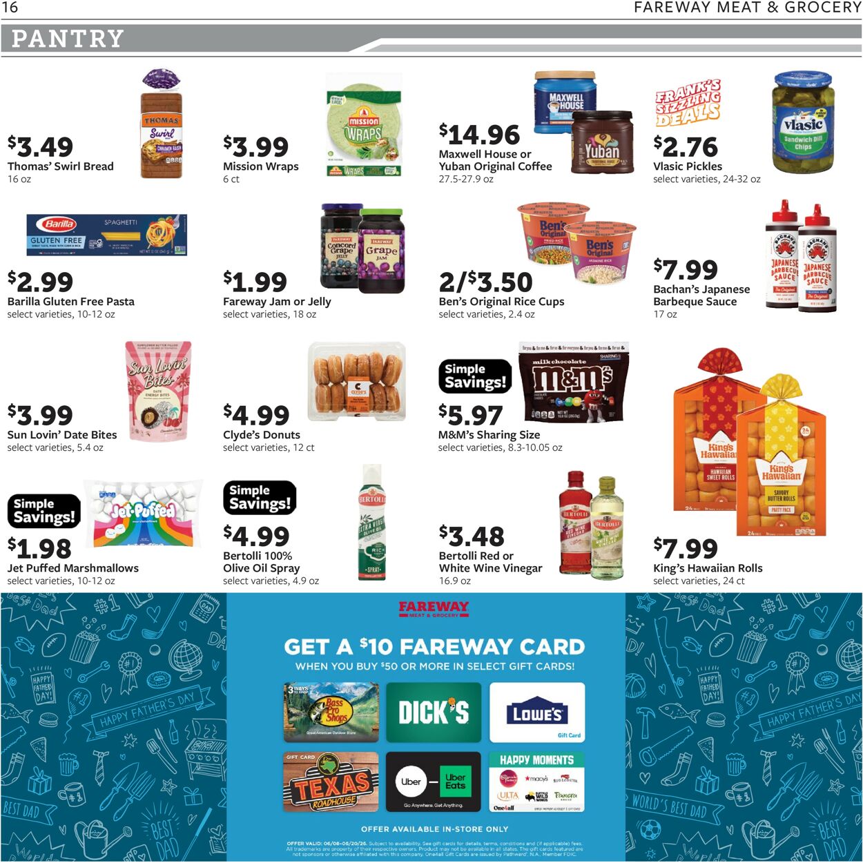 Catalogue Fareway from 06/14/2026