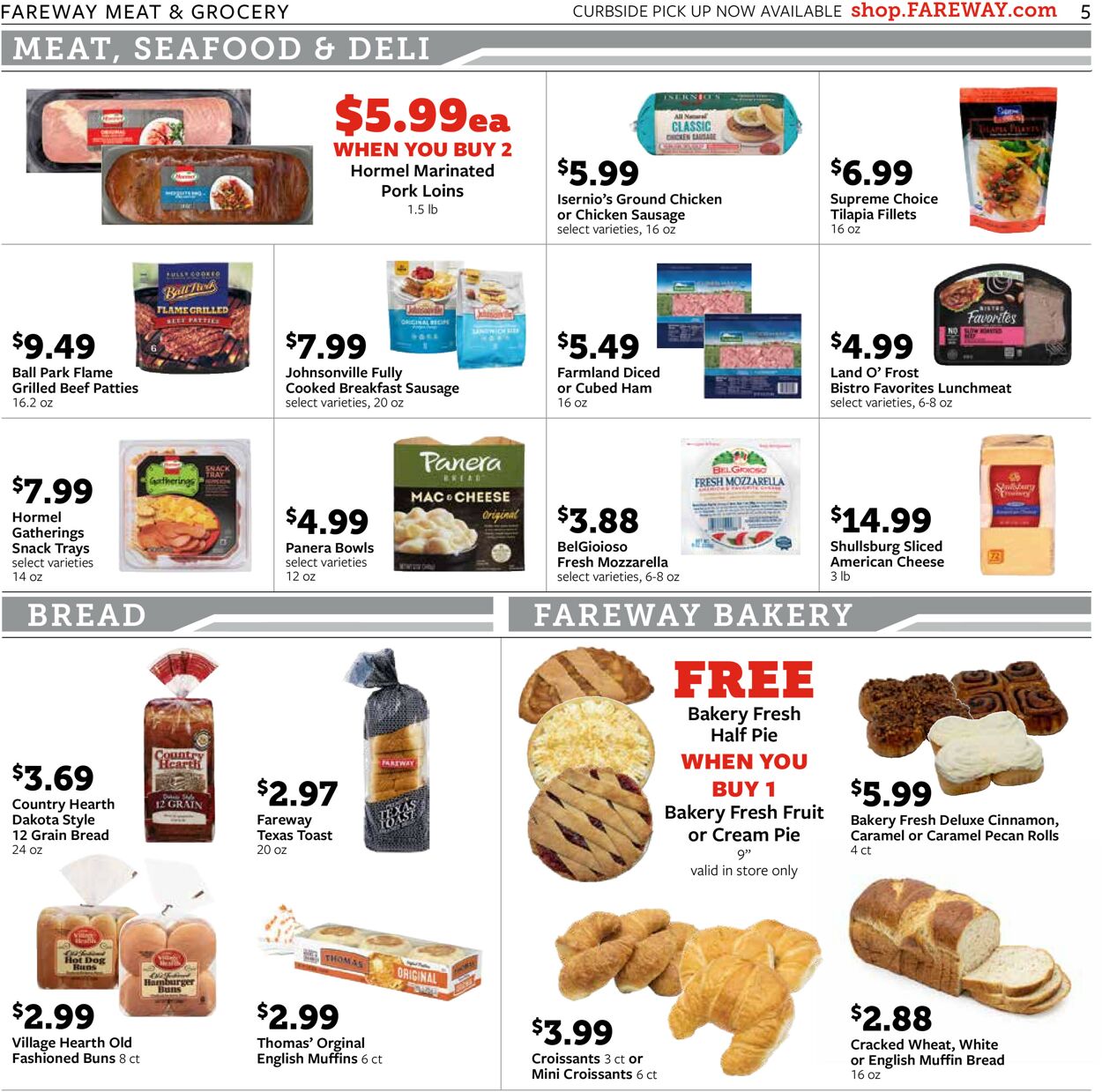Catalogue Fareway from 08/16/2026