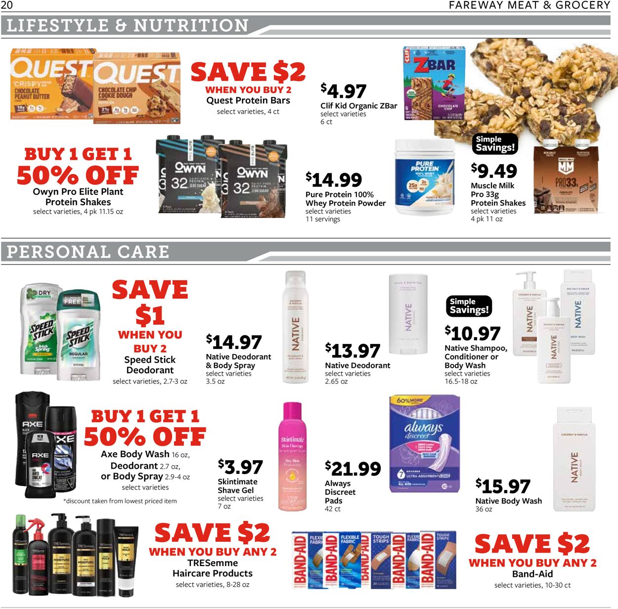 Catalogue Fareway from 08/16/2026