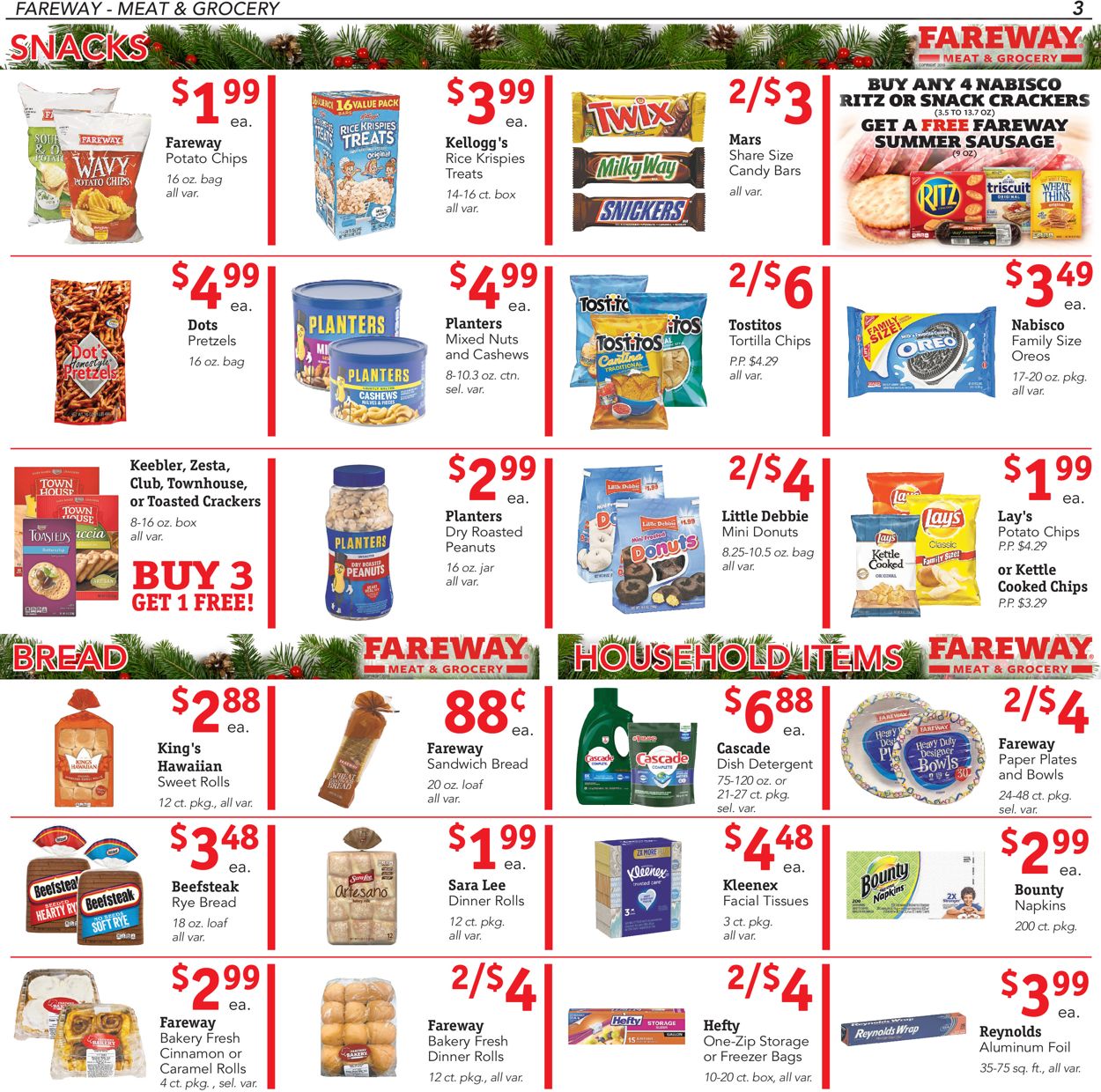 Catalogue Fareway - Christmas Ad 2019 from 12/17/2019